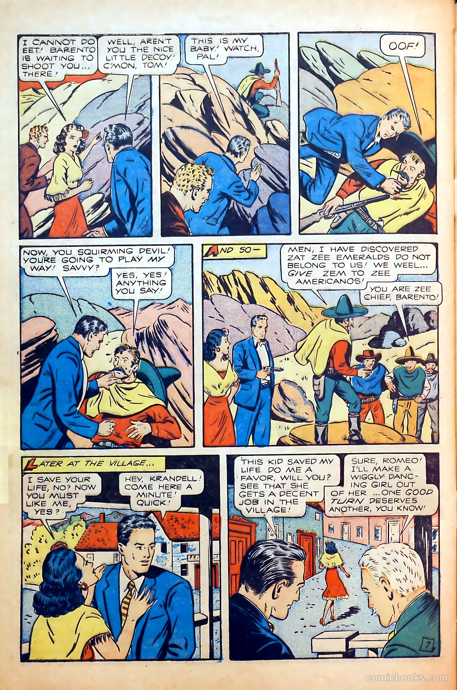 Outlaws #9 (1949) — page 32 of 36