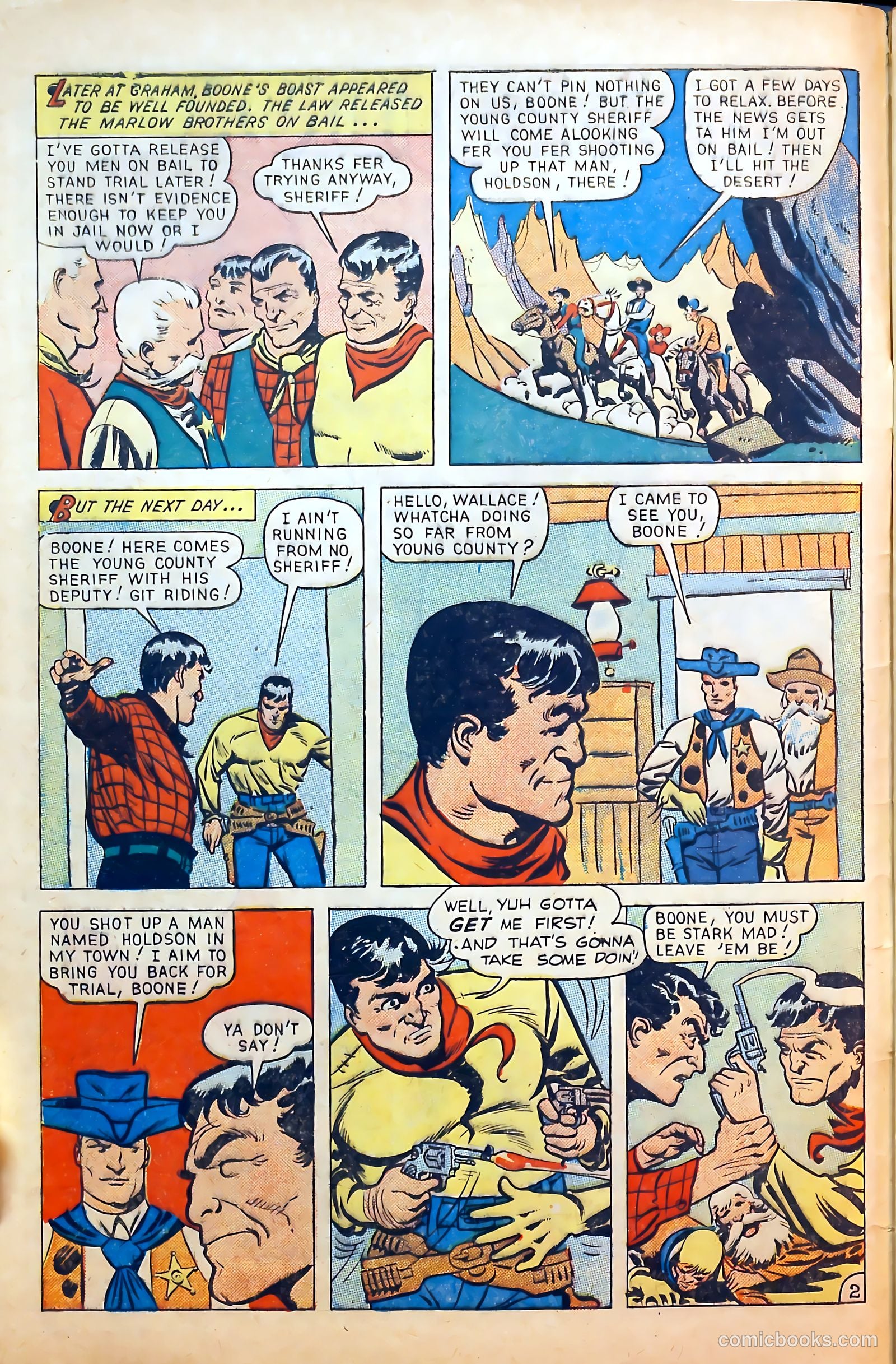 Outlaws #9 (1949) — page 4 of 36