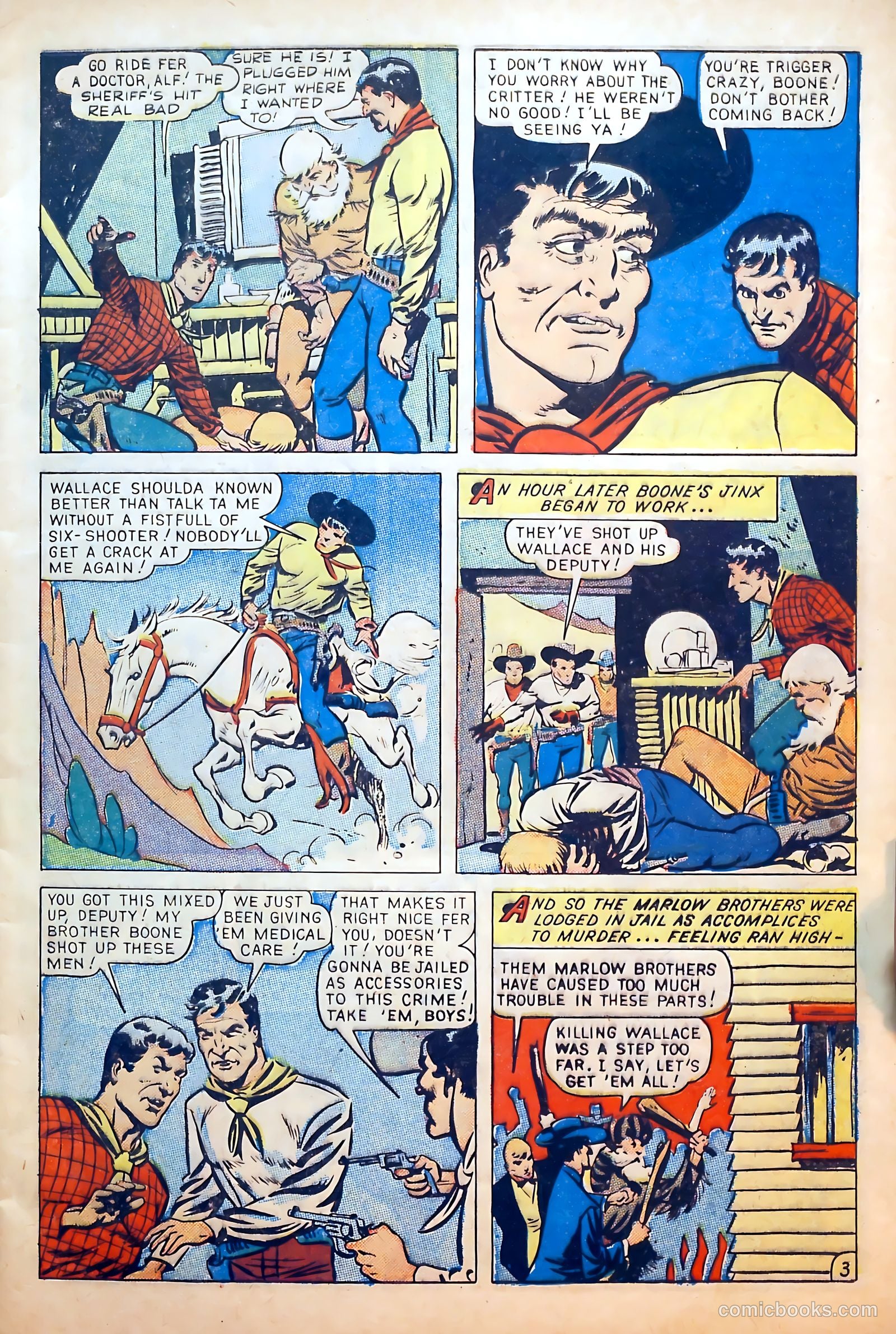 Outlaws #9 (1949) — page 5 of 36