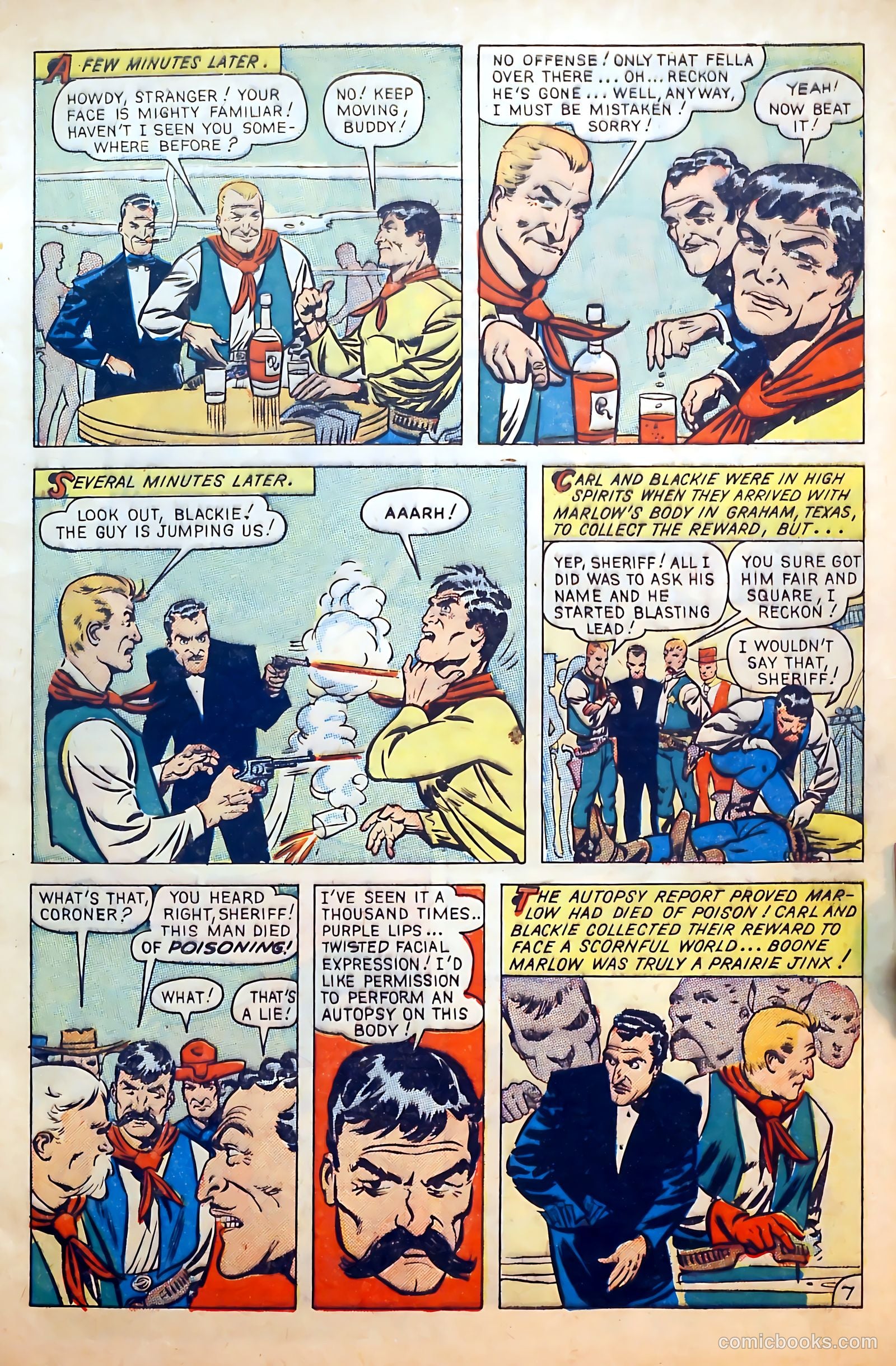 Outlaws #9 (1949) — page 9 of 36