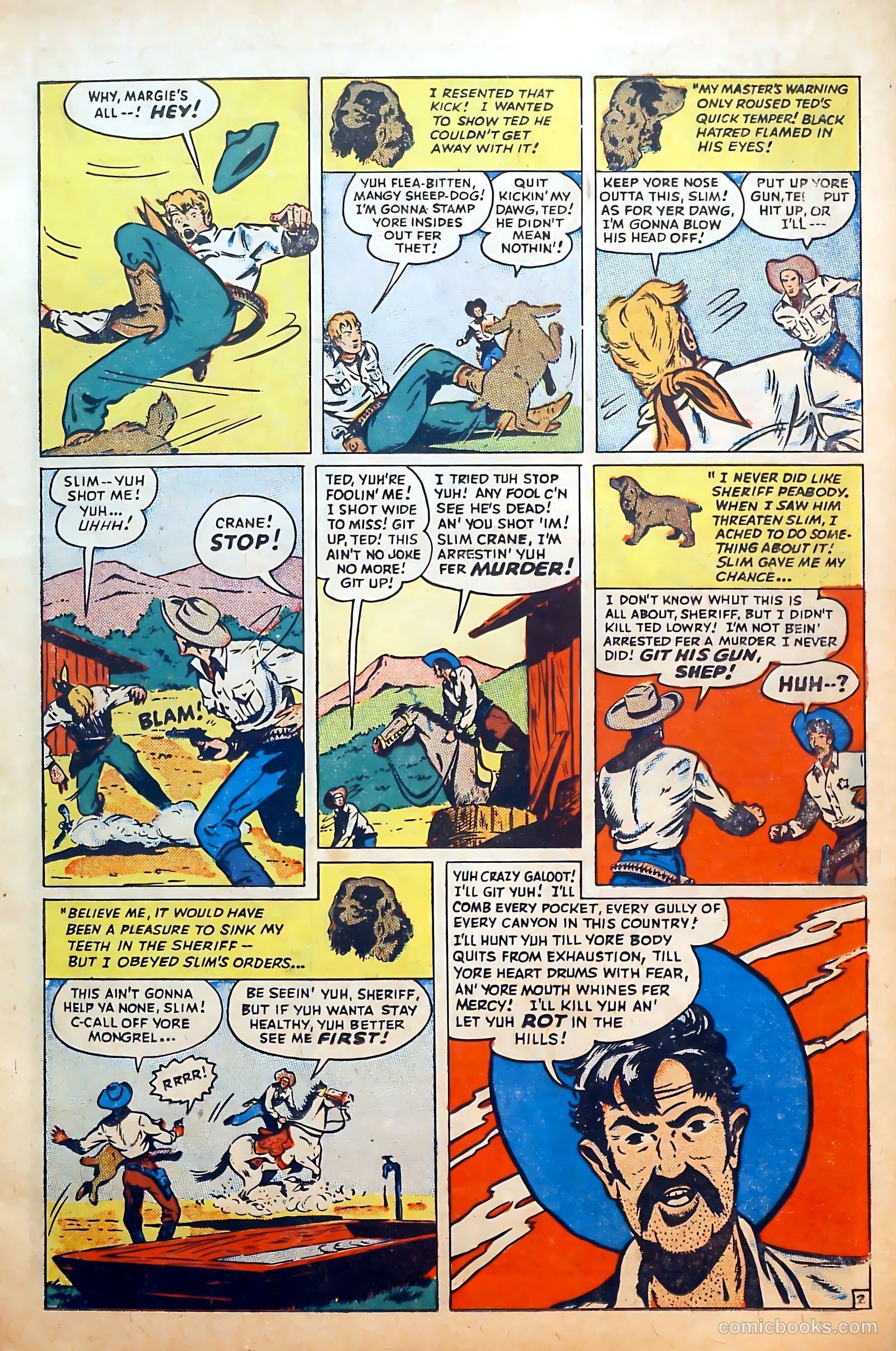 Outlaws #9 (1949) — page 11 of 36