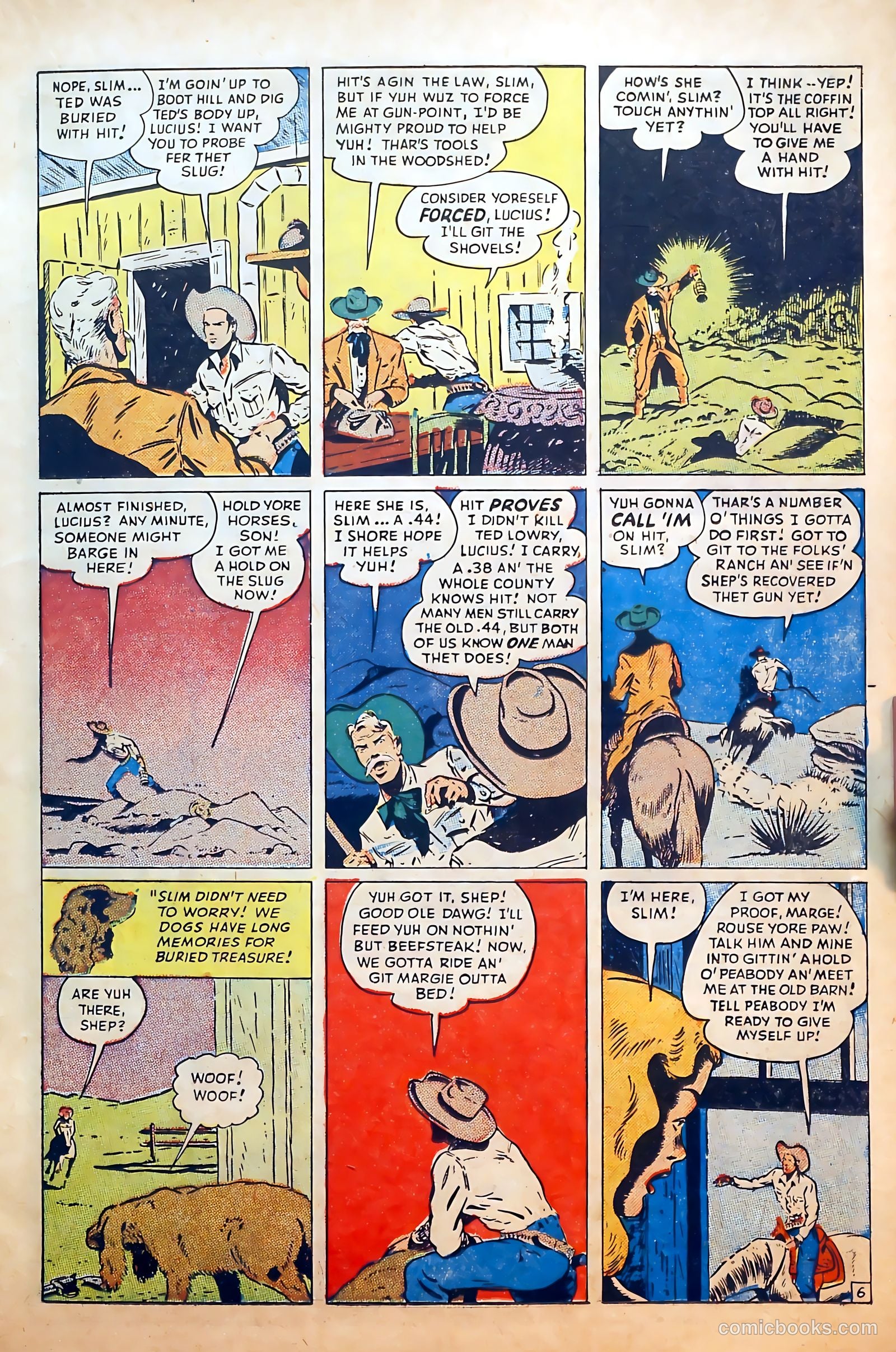 Outlaws #9 (1949) — page 15 of 36