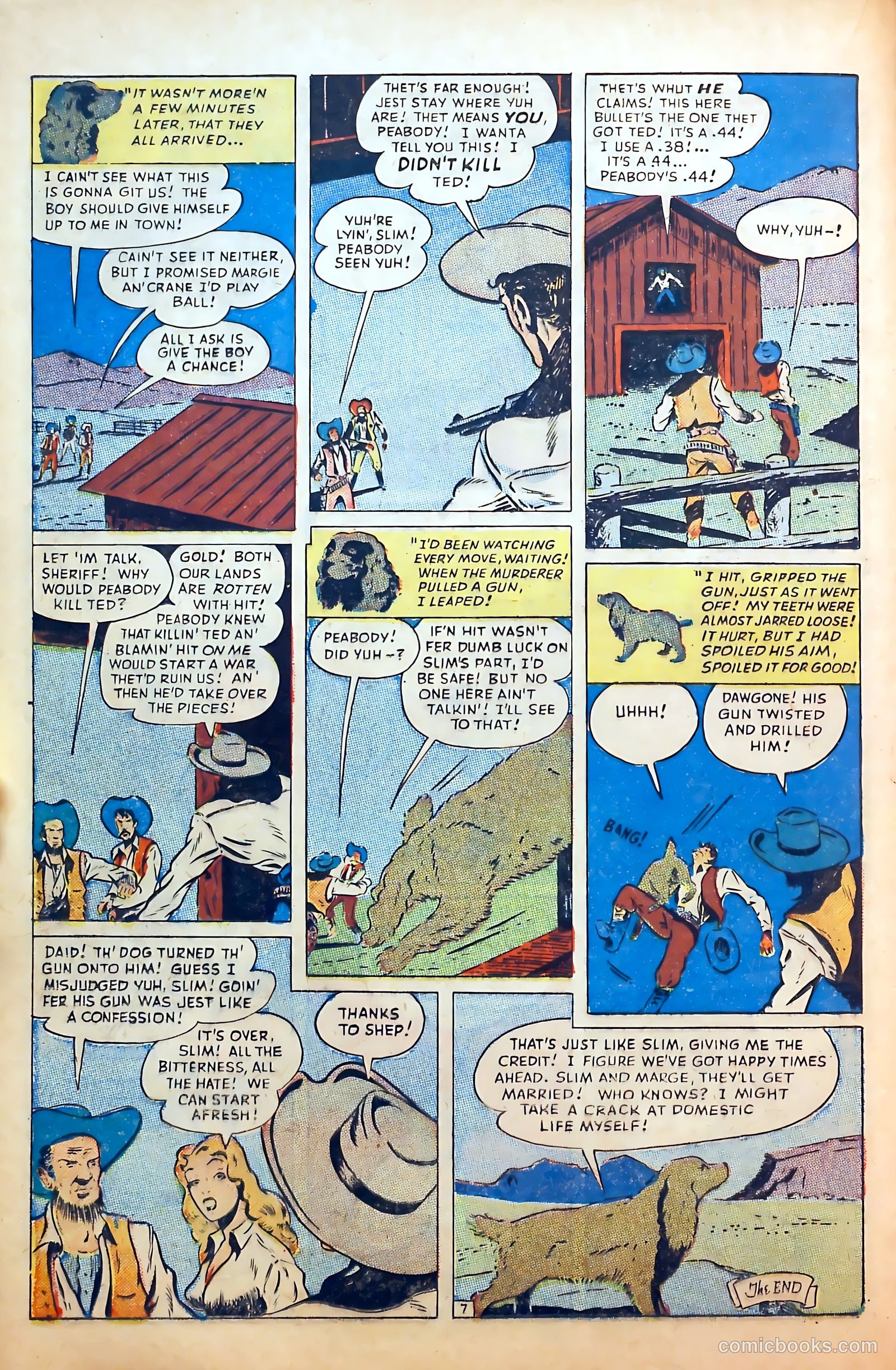 Outlaws #9 (1949) — page 16 of 36