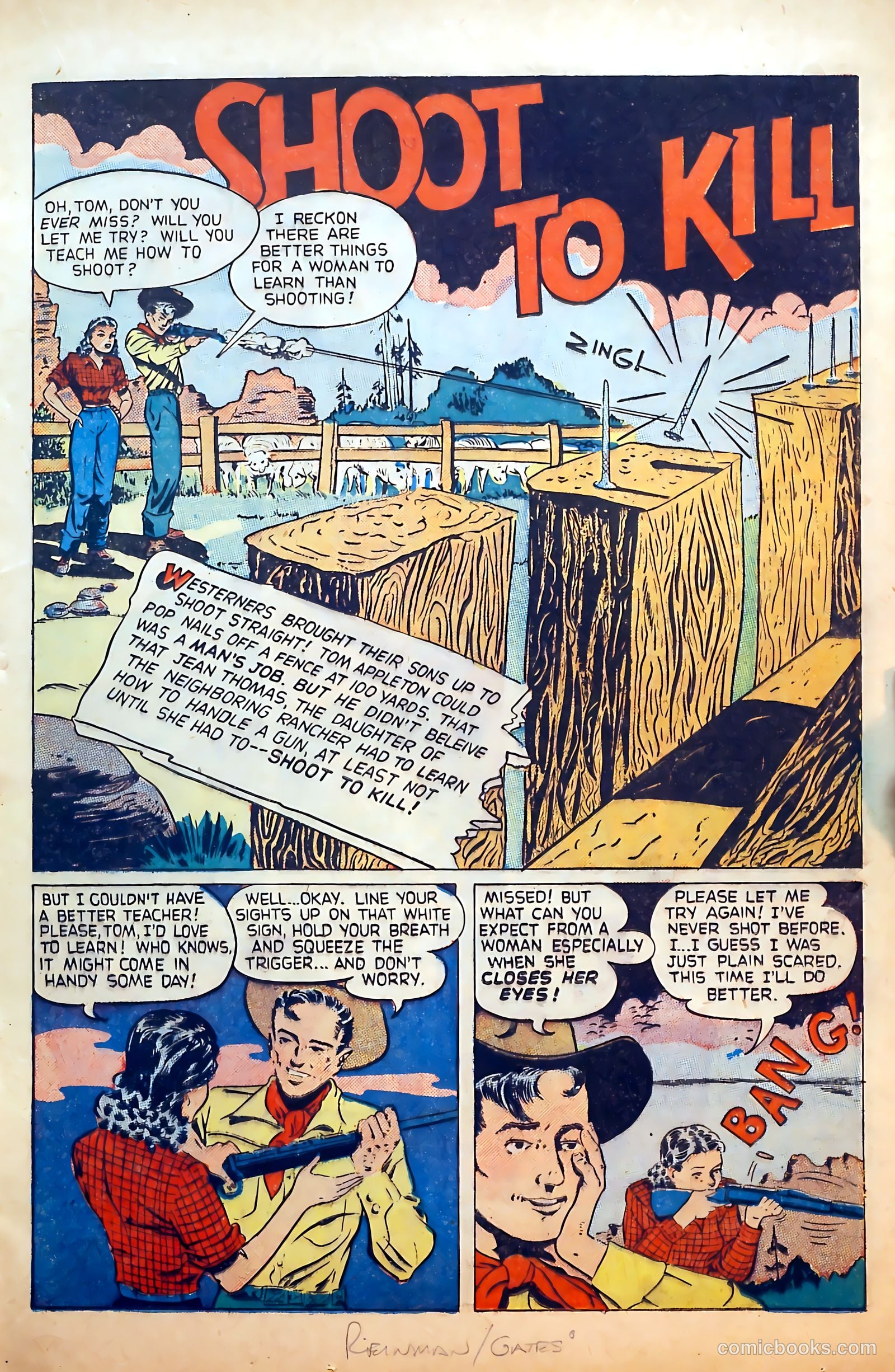 Outlaws #9 (1949) — page 17 of 36