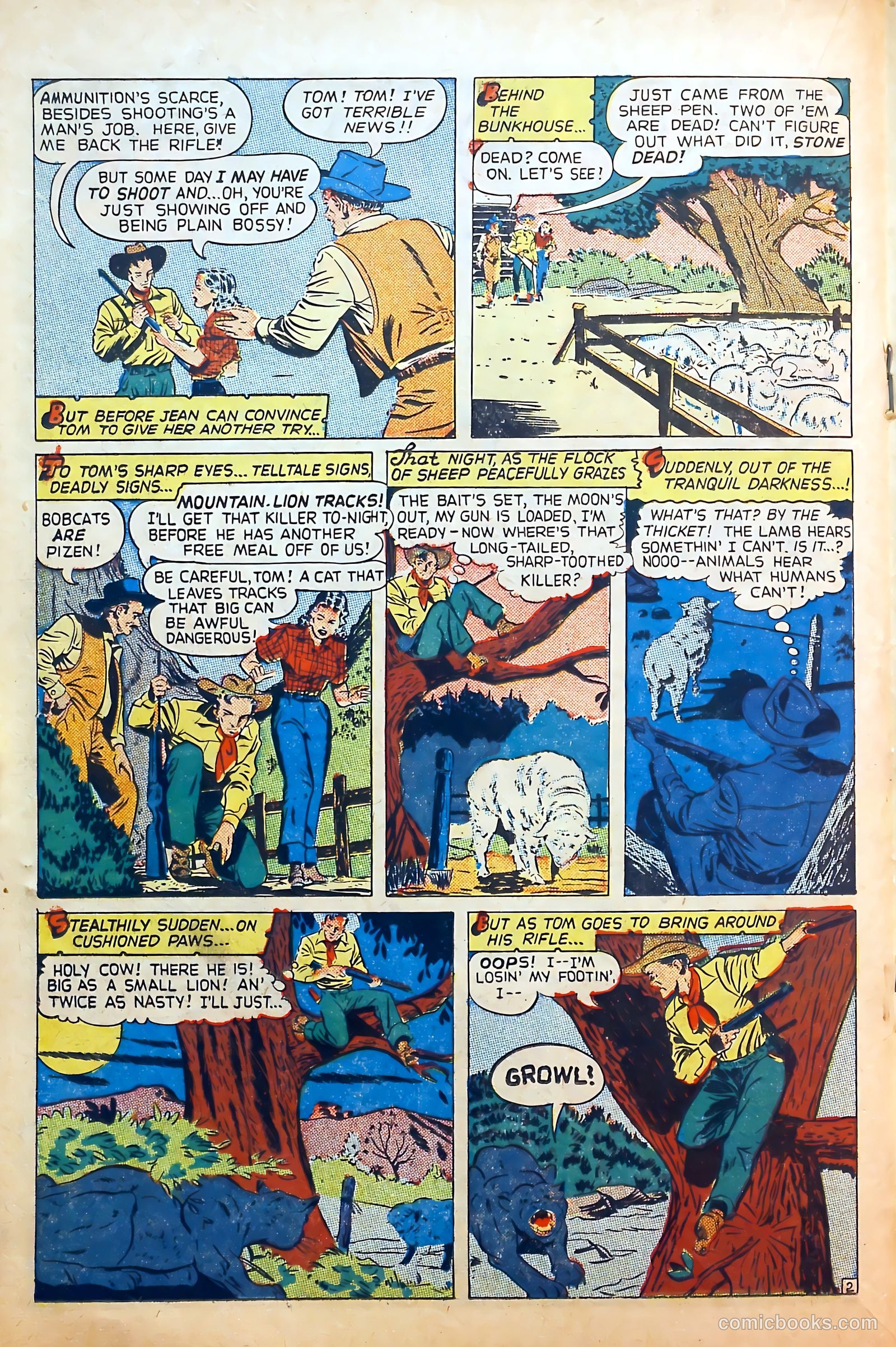 Outlaws #9 (1949) — page 18 of 36