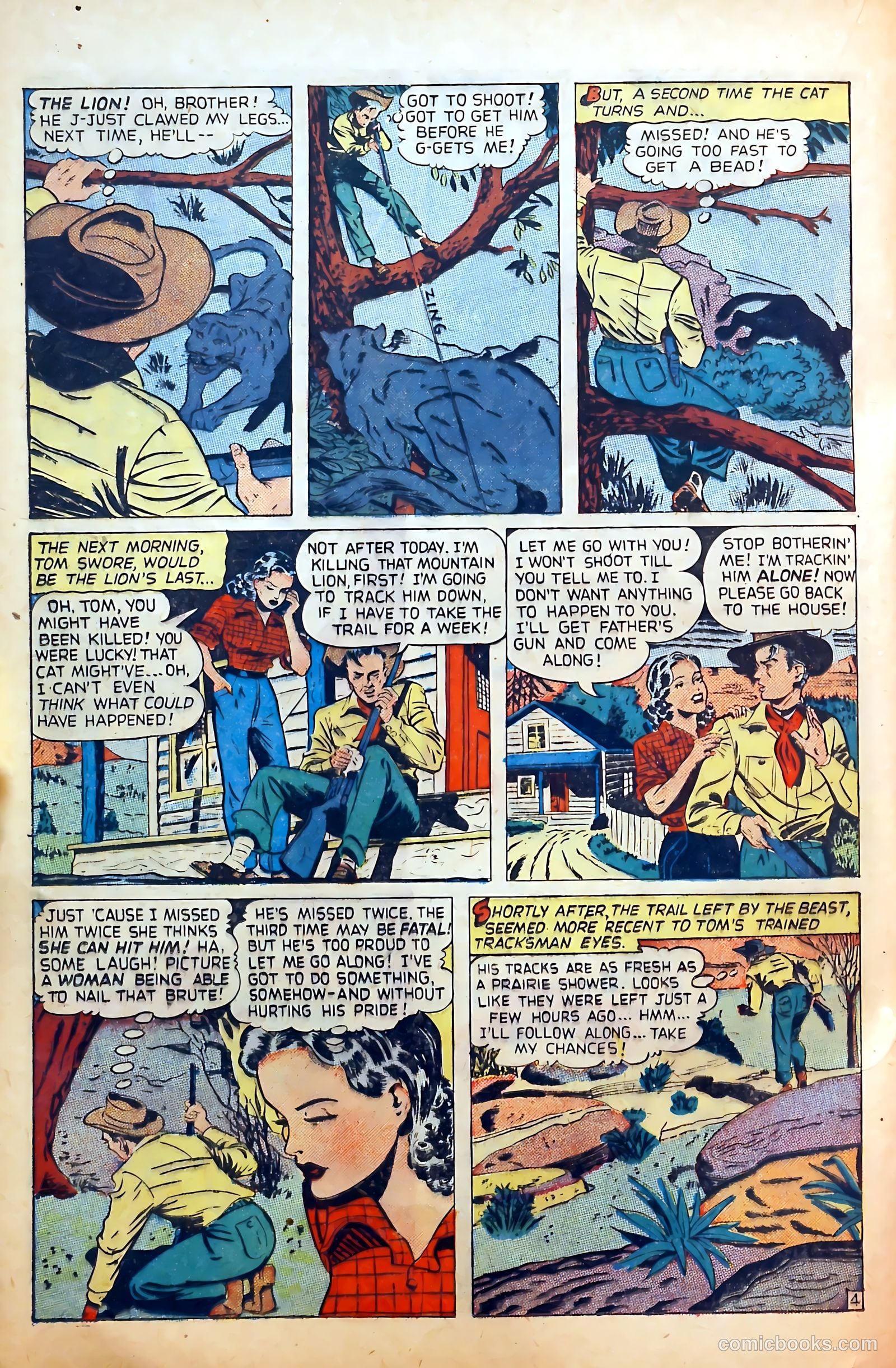 Outlaws #9 (1949) — page 20 of 36