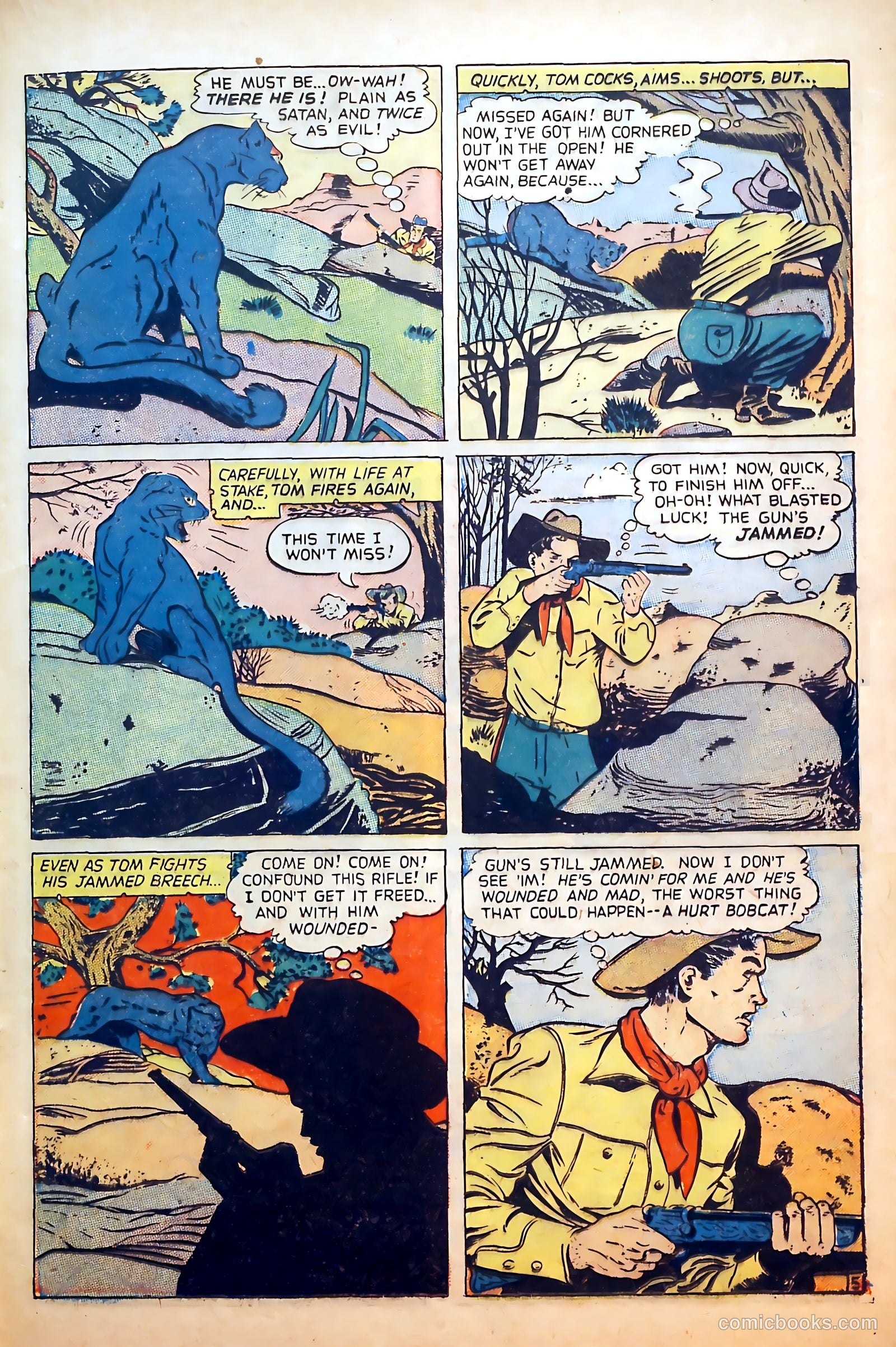 Outlaws #9 (1949) — page 21 of 36