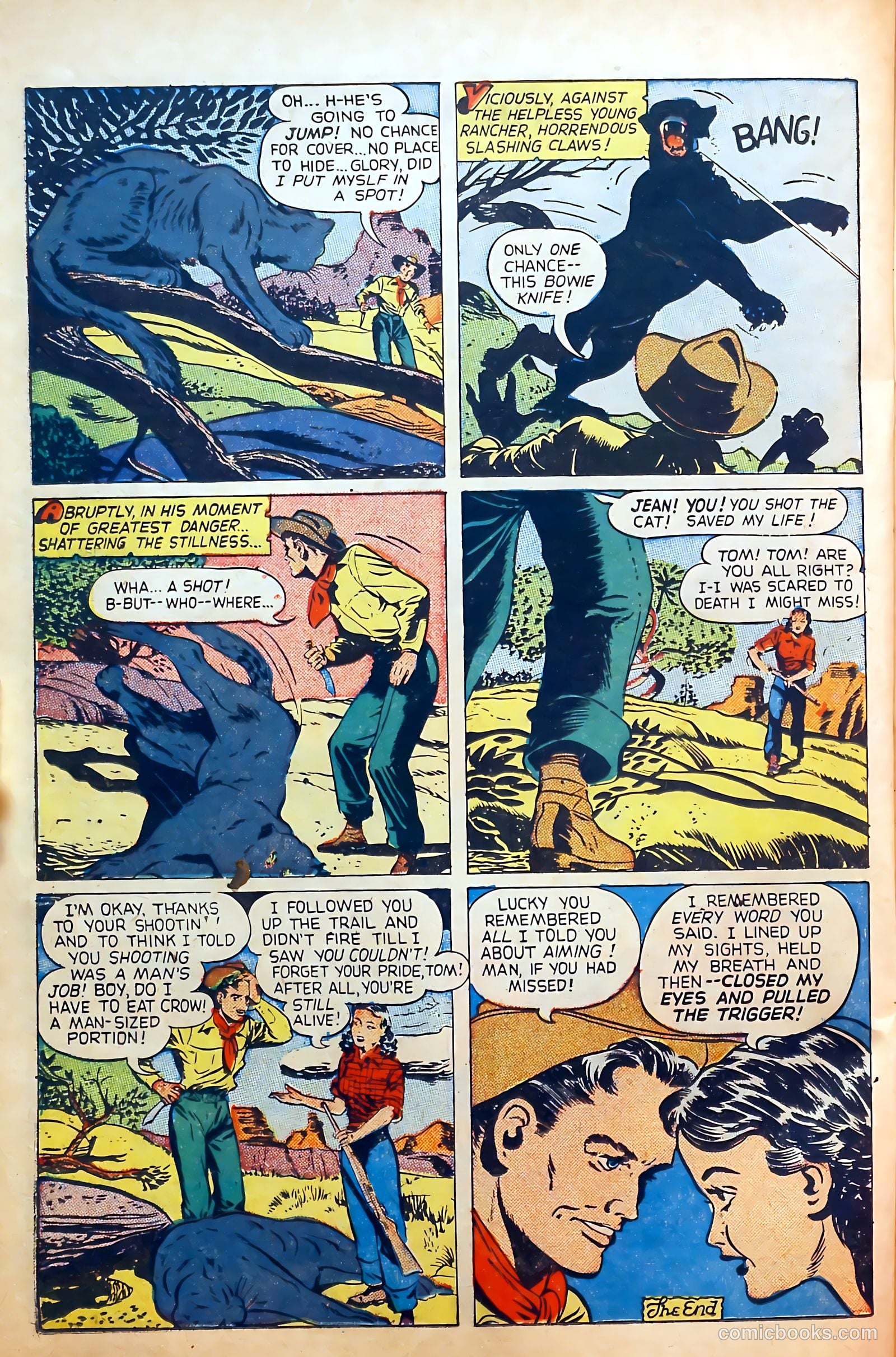 Outlaws #9 (1949) — page 22 of 36