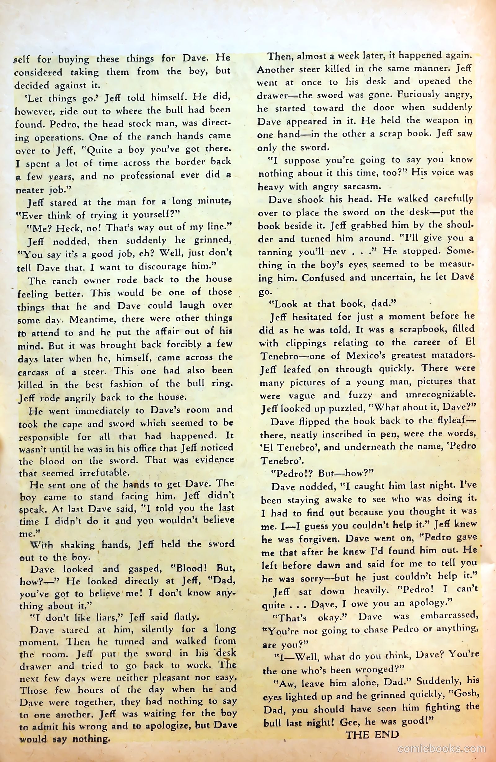 Outlaws #9 (1949) — page 24 of 36