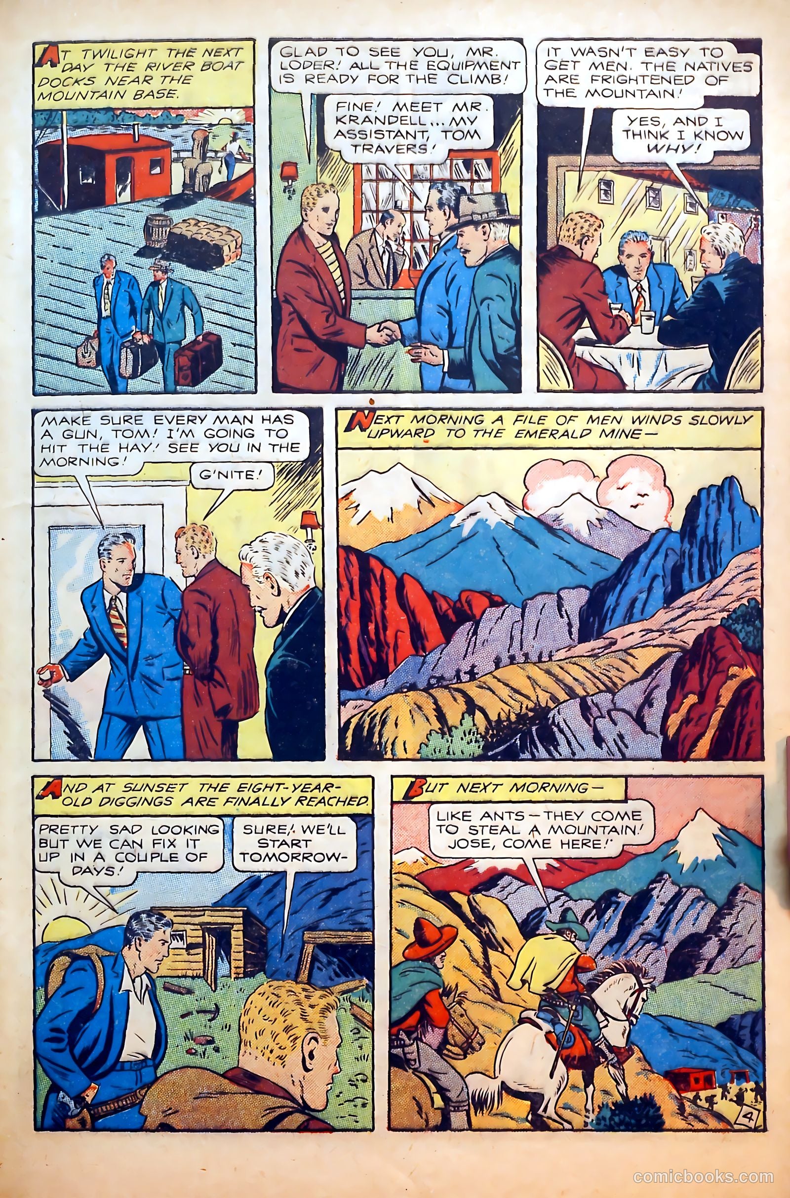 Outlaws #9 (1949) — page 29 of 36