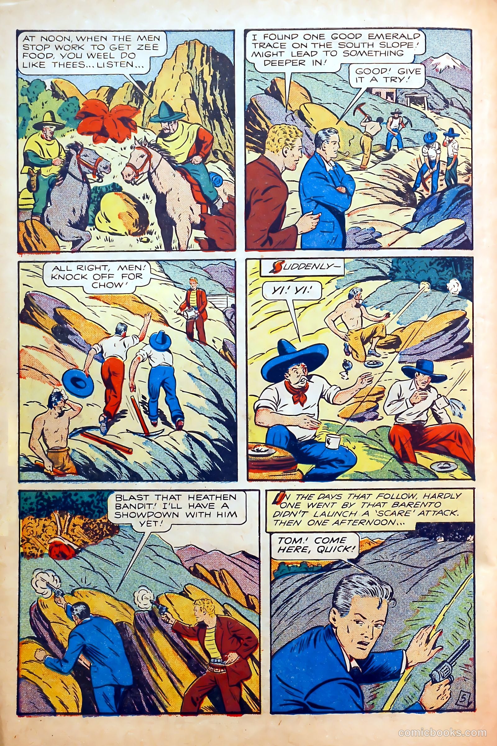 Outlaws #9 (1949) — page 30 of 36