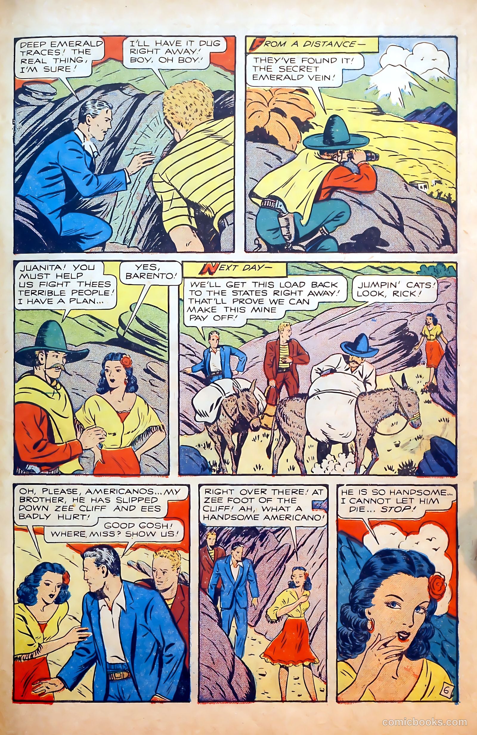 Outlaws #9 (1949) — page 31 of 36