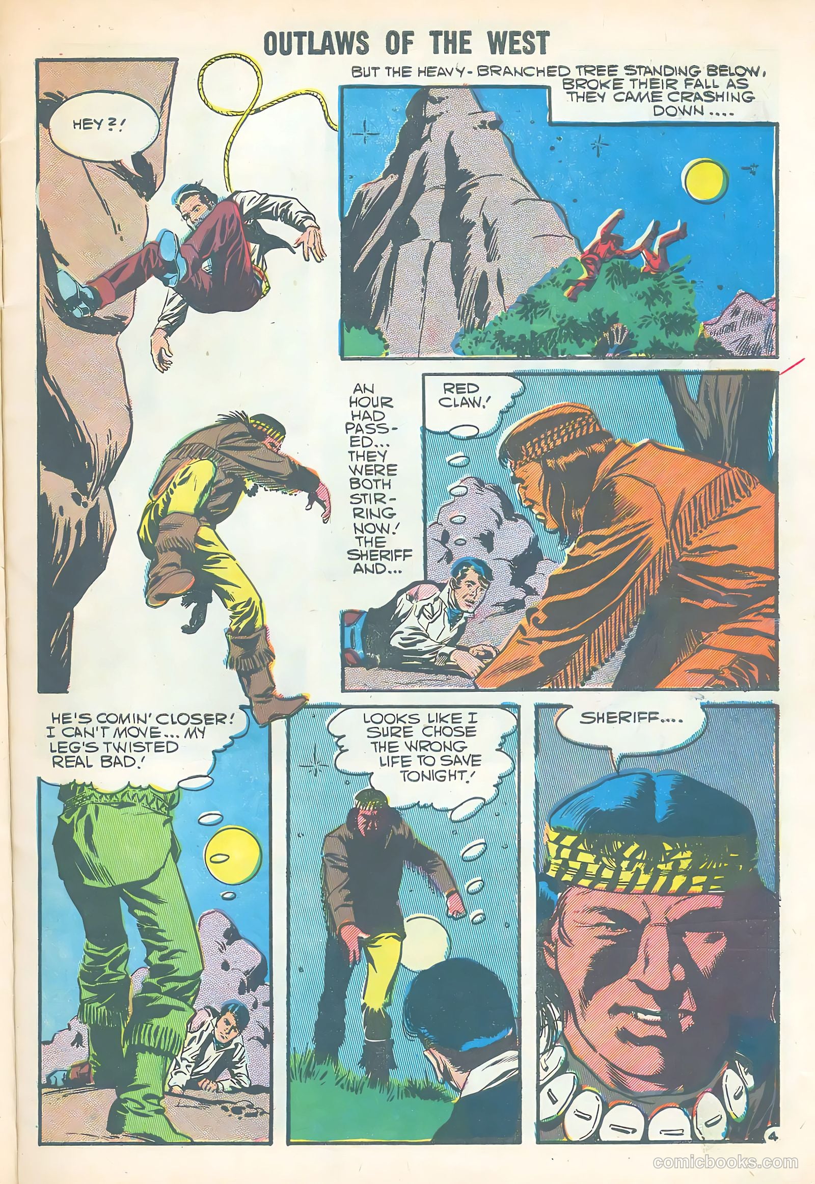 Outlaws of the West #11 (1957) — page 7 of 36