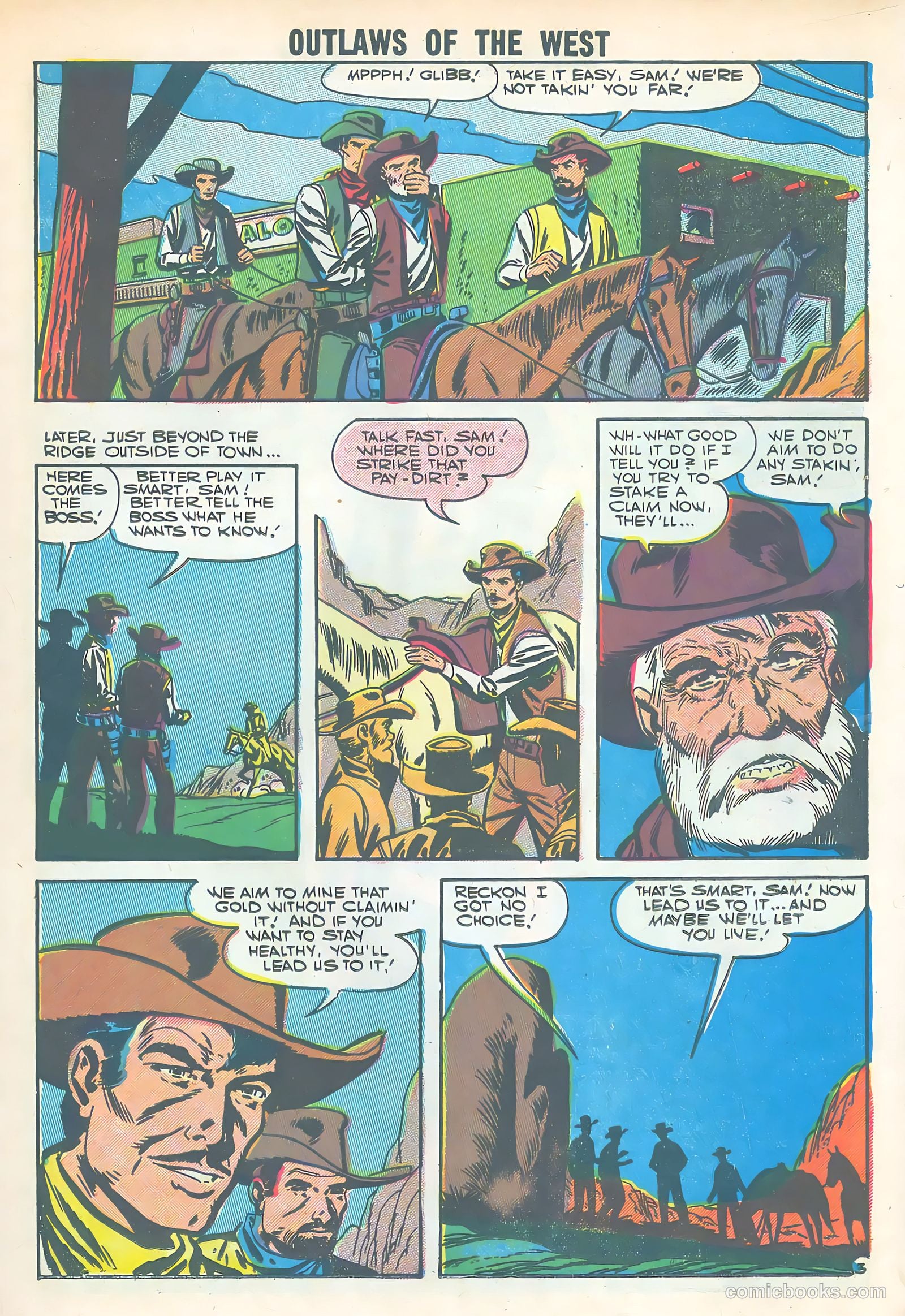 Outlaws of the West #11 (1957) — page 11 of 36