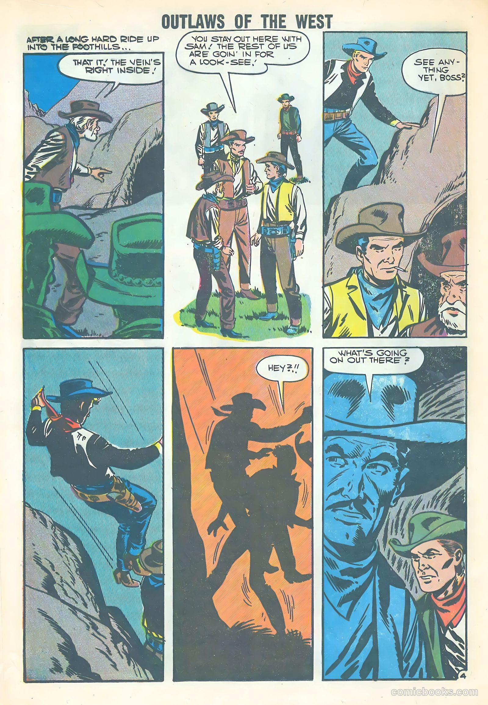 Outlaws of the West #11 (1957) — page 12 of 36