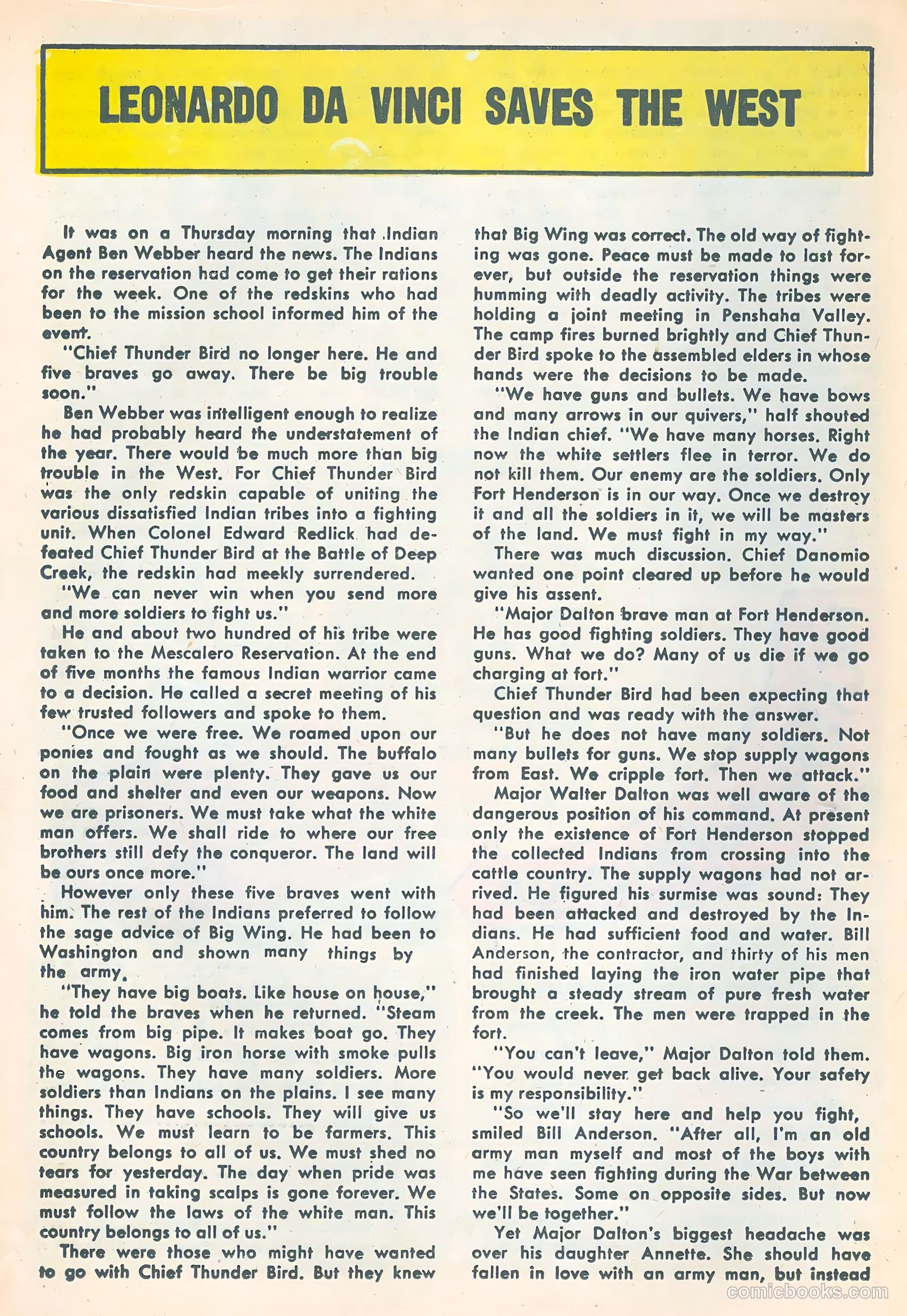 Outlaws of the West #11 (1957) — page 16 of 36