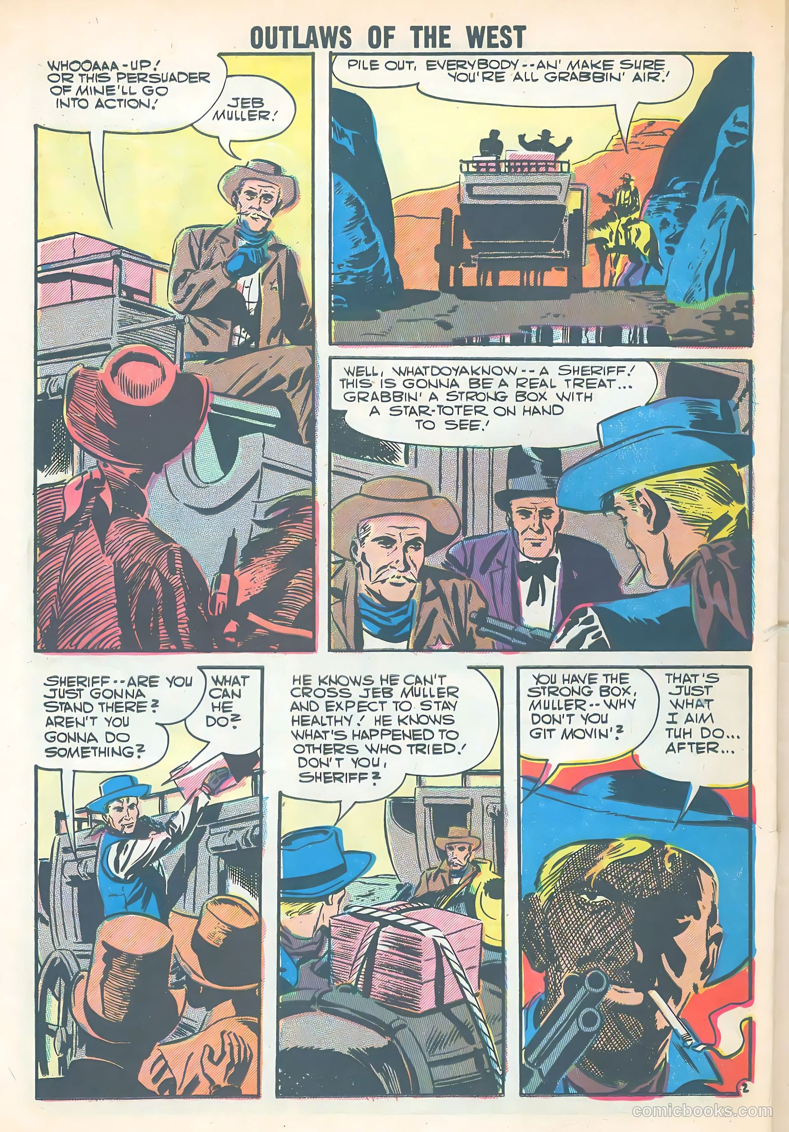 Outlaws of the West #11 (1957) — page 26 of 36