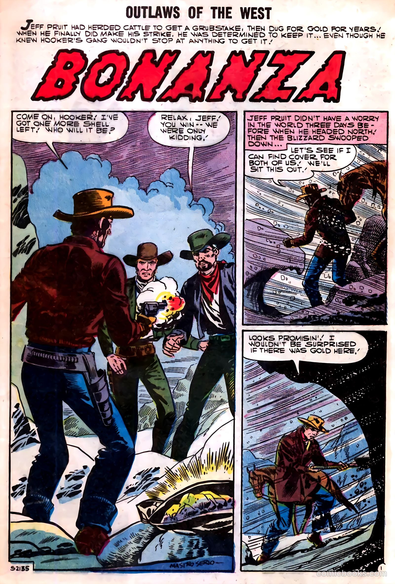 Outlaws of the West #12 (1957) — page 9 of 36