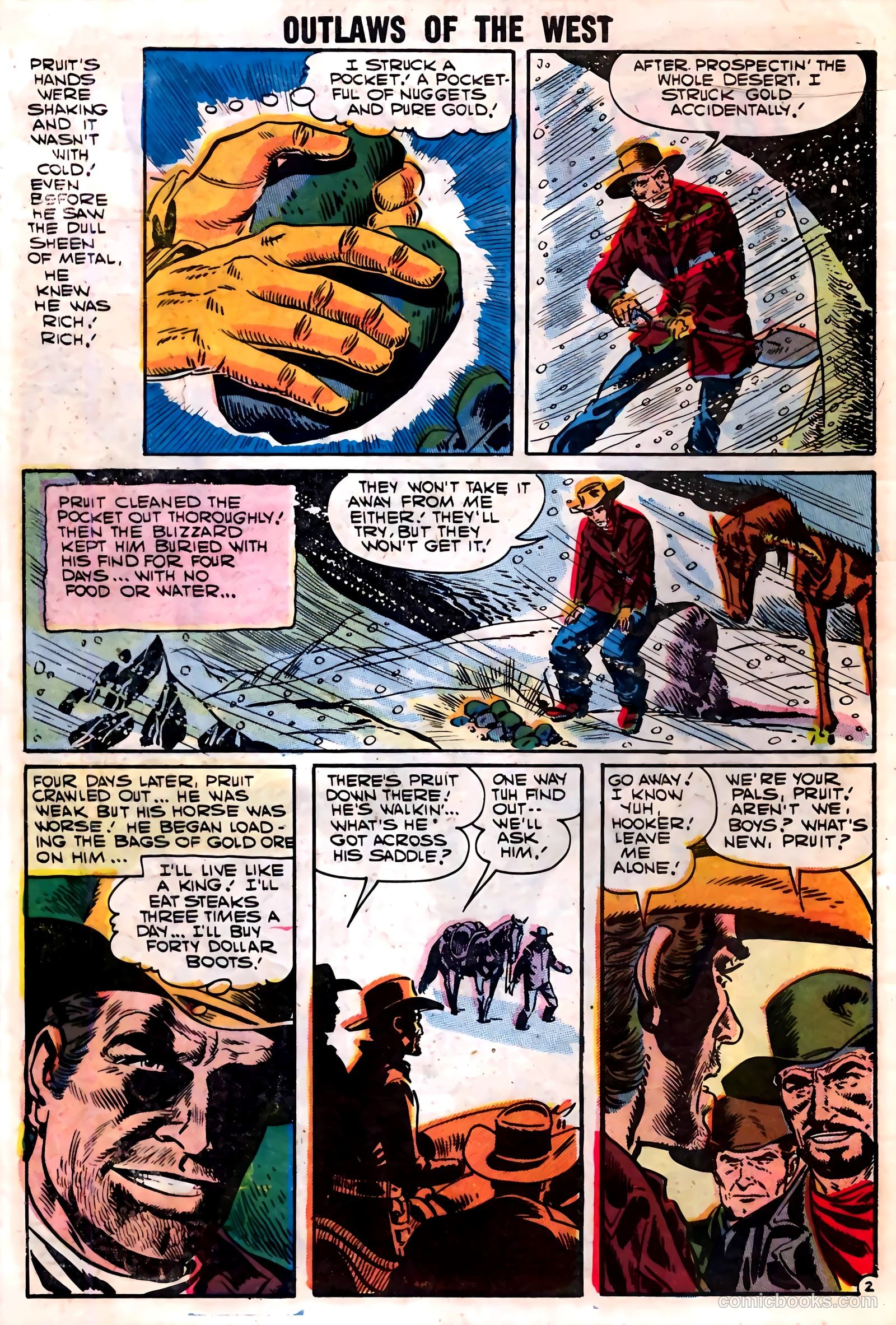 Outlaws of the West #12 (1957) — page 10 of 36