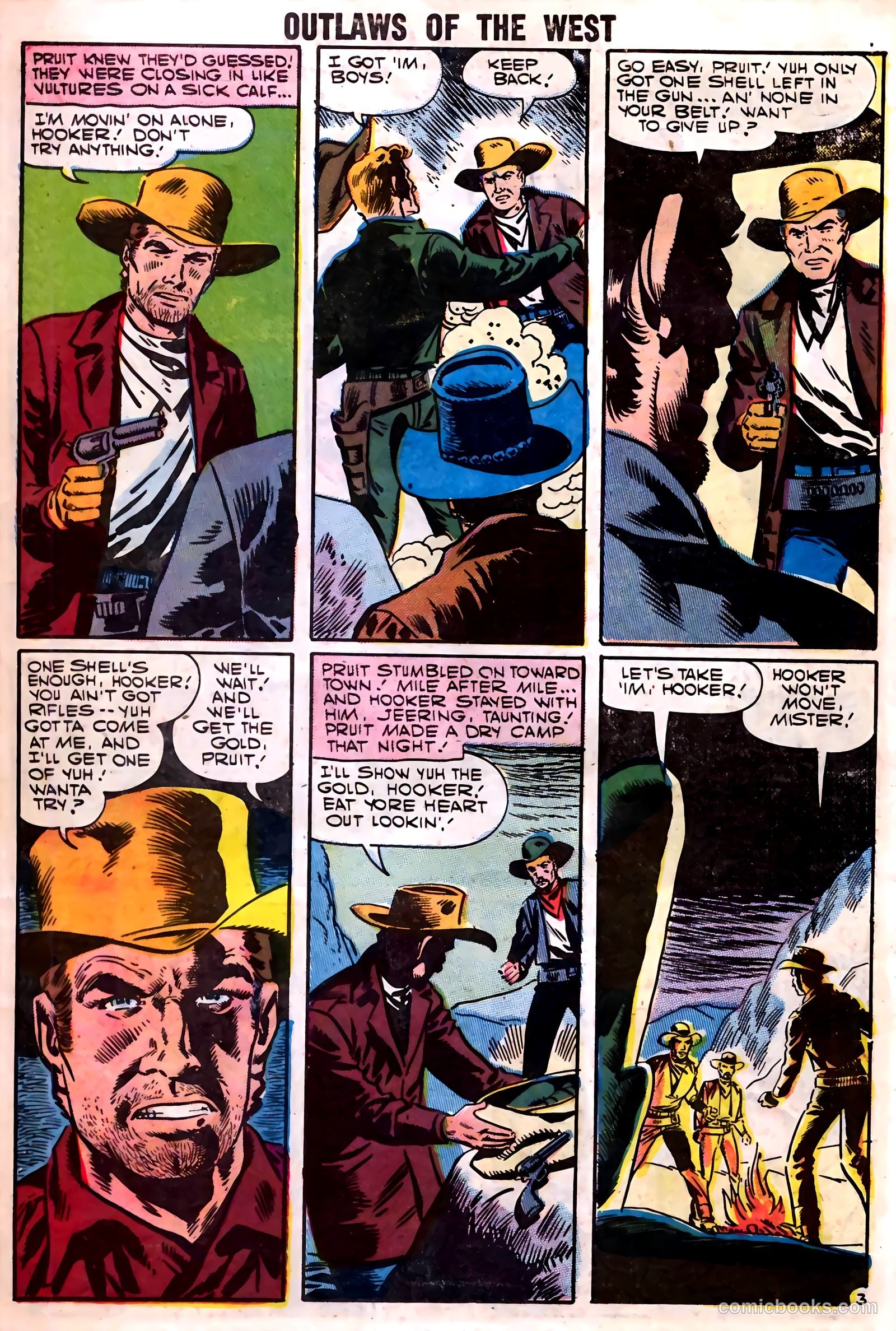 Outlaws of the West #12 (1957) — page 11 of 36