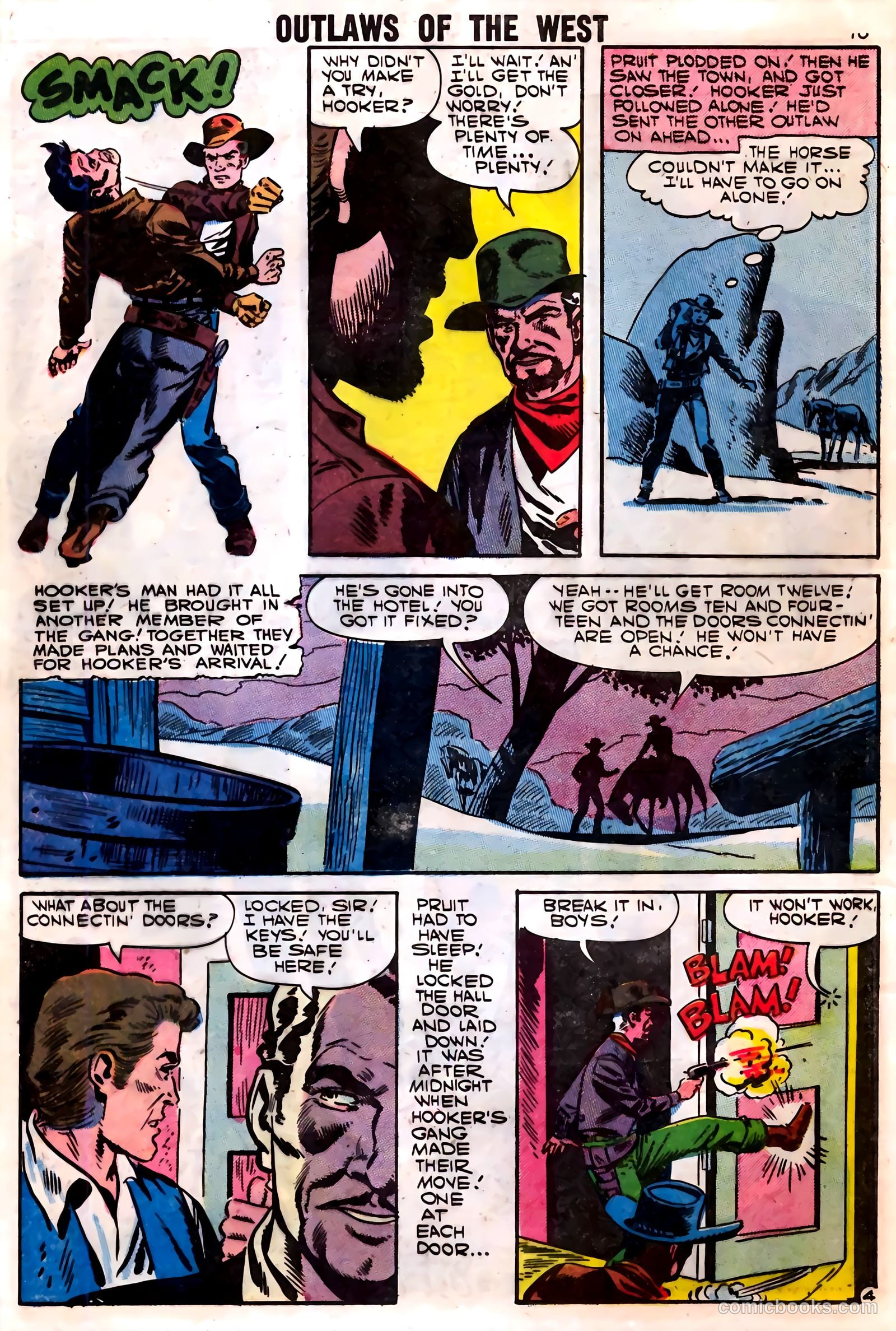 Outlaws of the West #12 (1957) — page 12 of 36