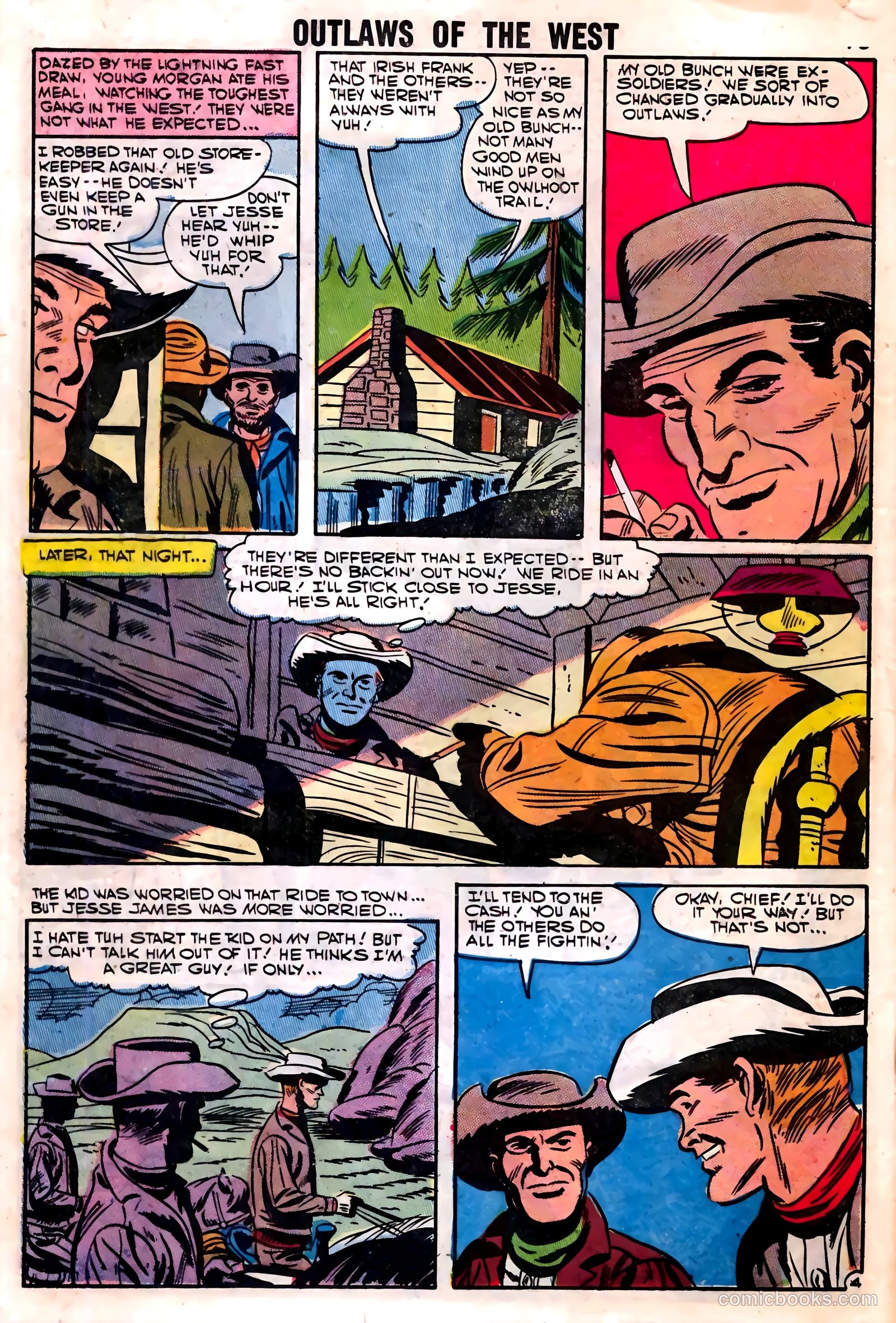 Outlaws of the West #12 (1957) — page 18 of 36