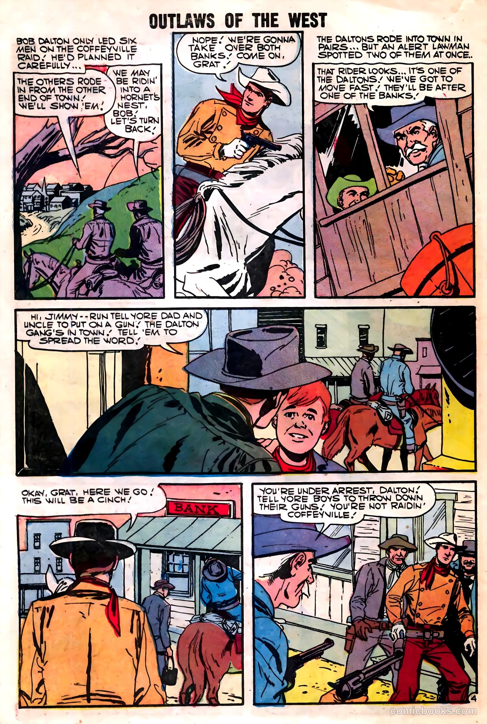 Outlaws of the West #12 (1957) — page 26 of 36