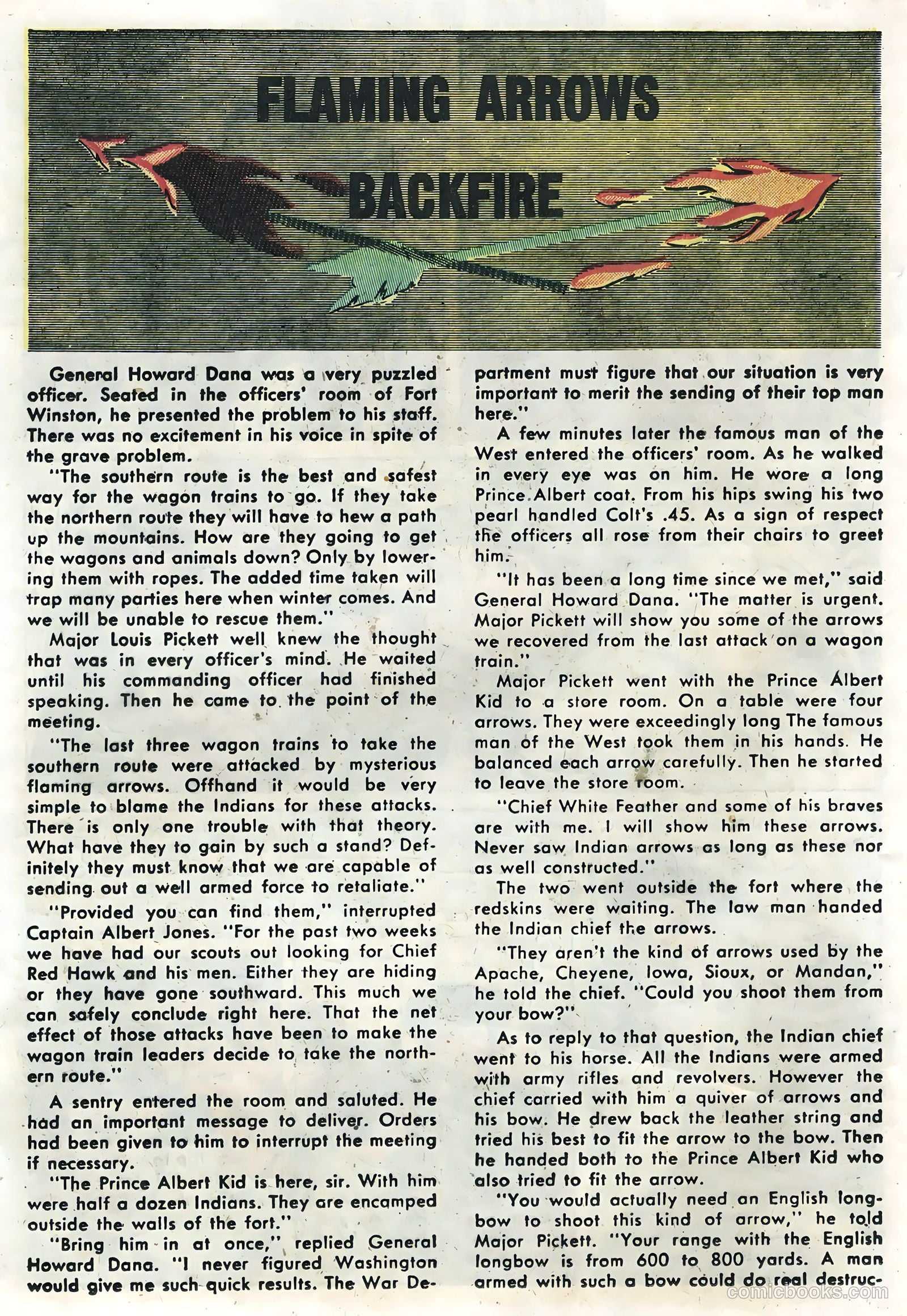 Outlaws of the West #13 (1957) — page 20 of 36