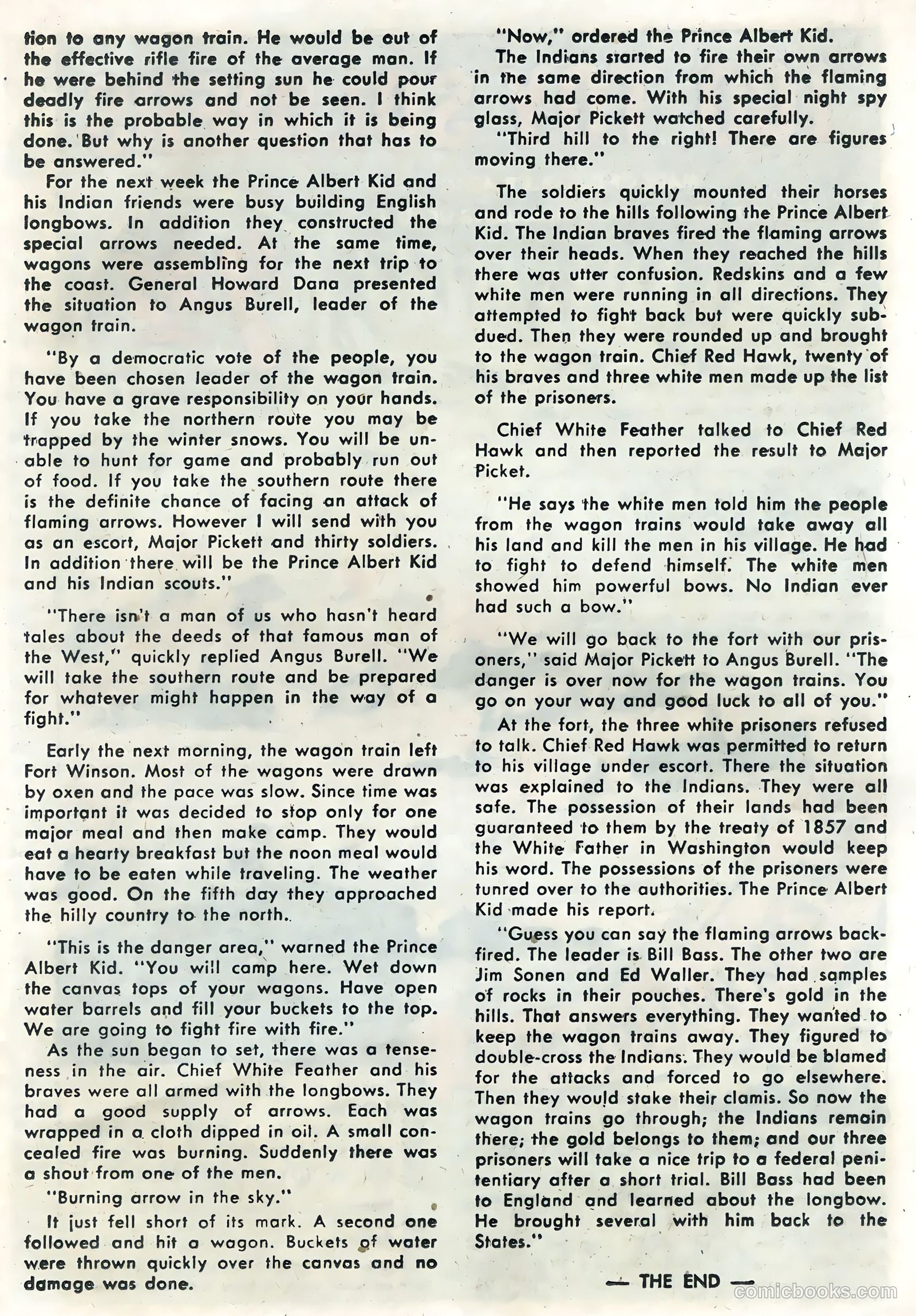 Outlaws of the West #13 (1957) — page 21 of 36