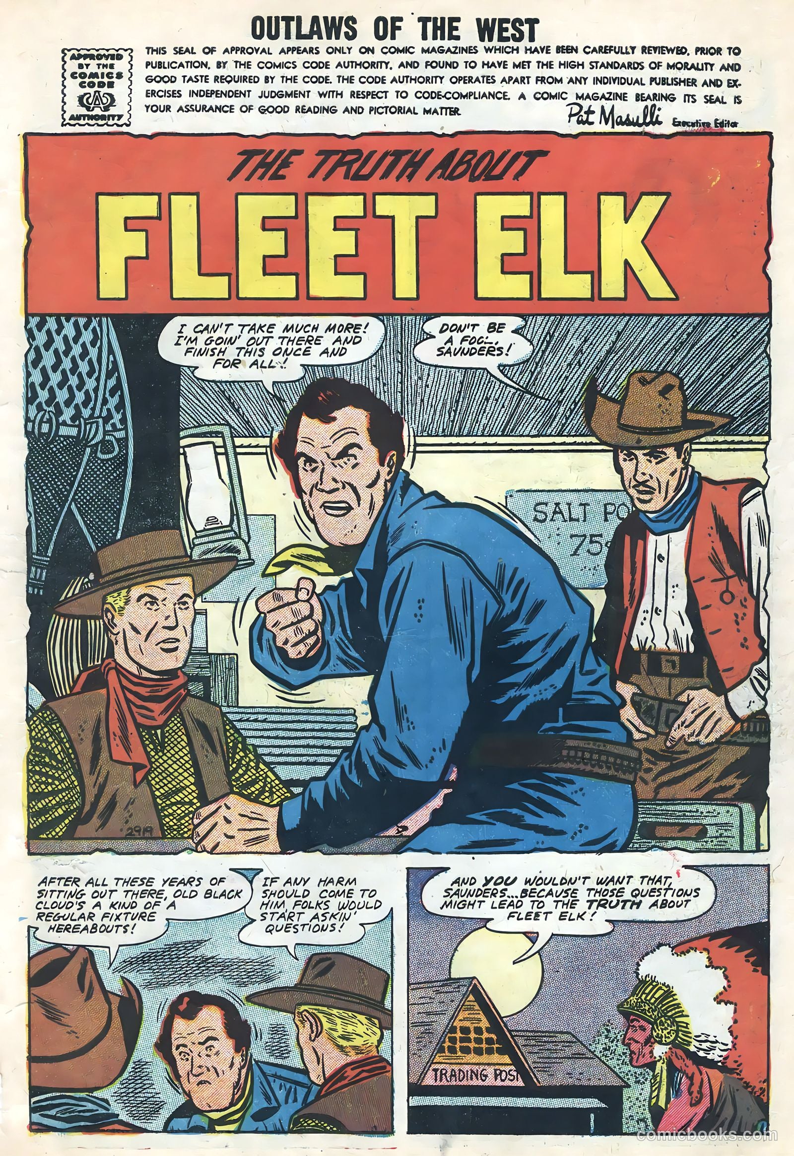 Outlaws of the West #14 (1958) — page 3 of 68