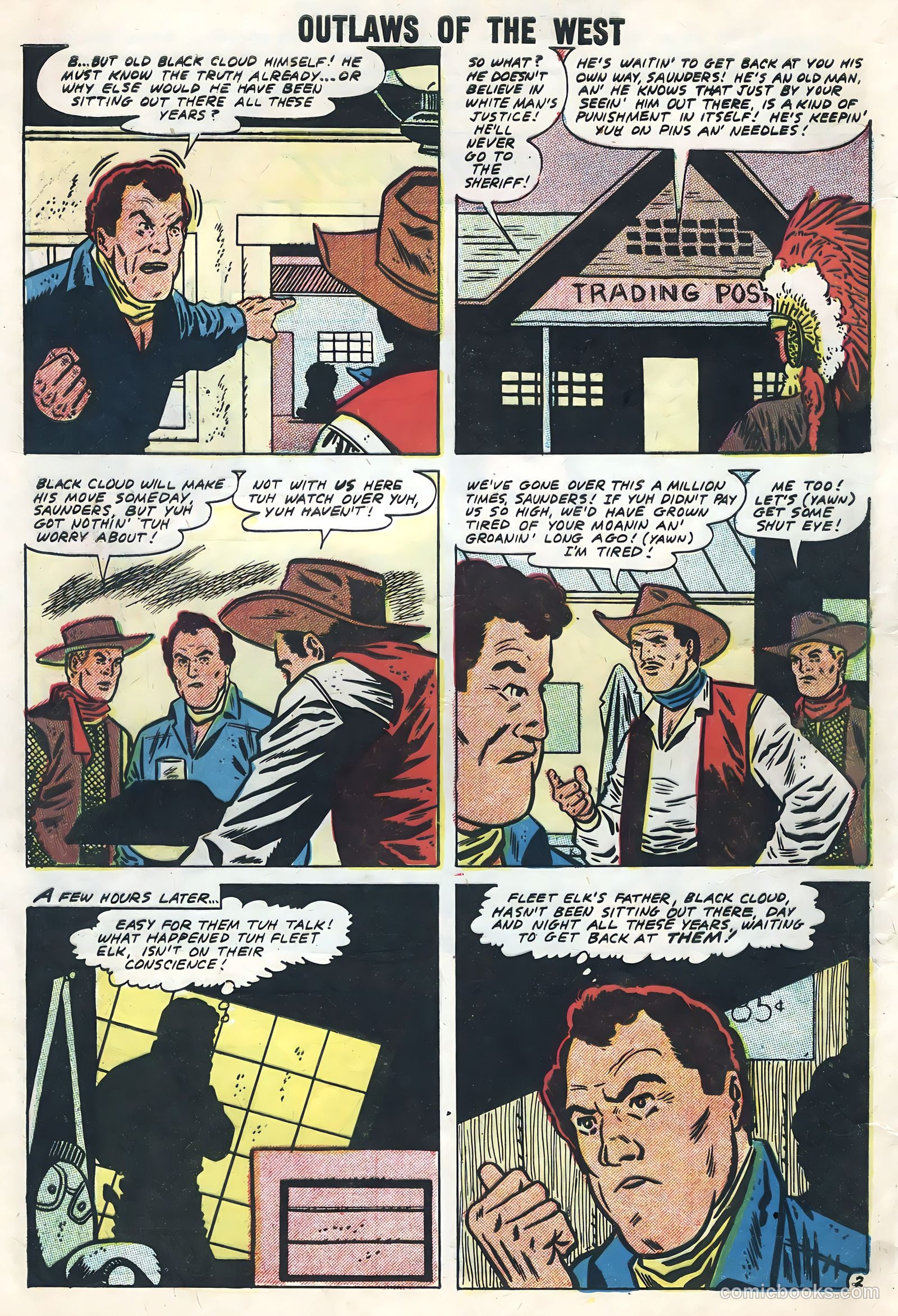Outlaws of the West #14 (1958) — page 4 of 68