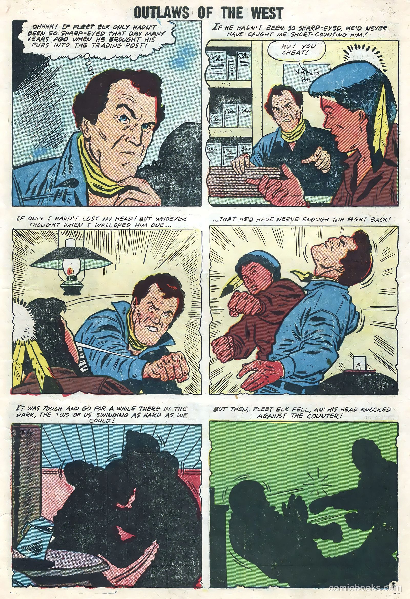 Outlaws of the West #14 (1958) — page 5 of 68