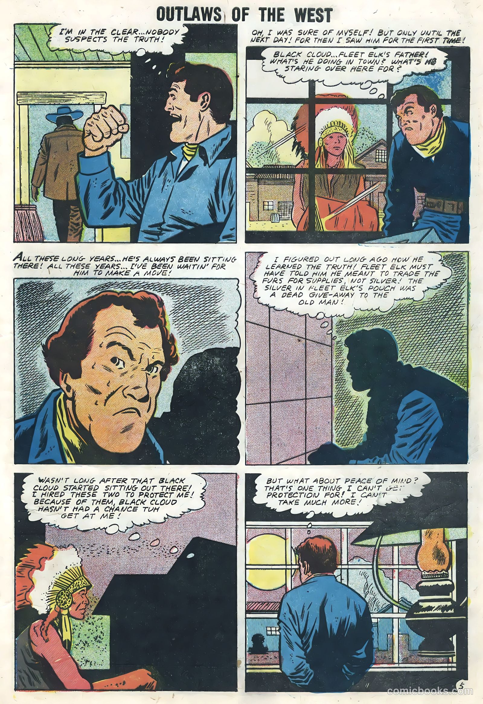 Outlaws of the West #14 (1958) — page 7 of 68