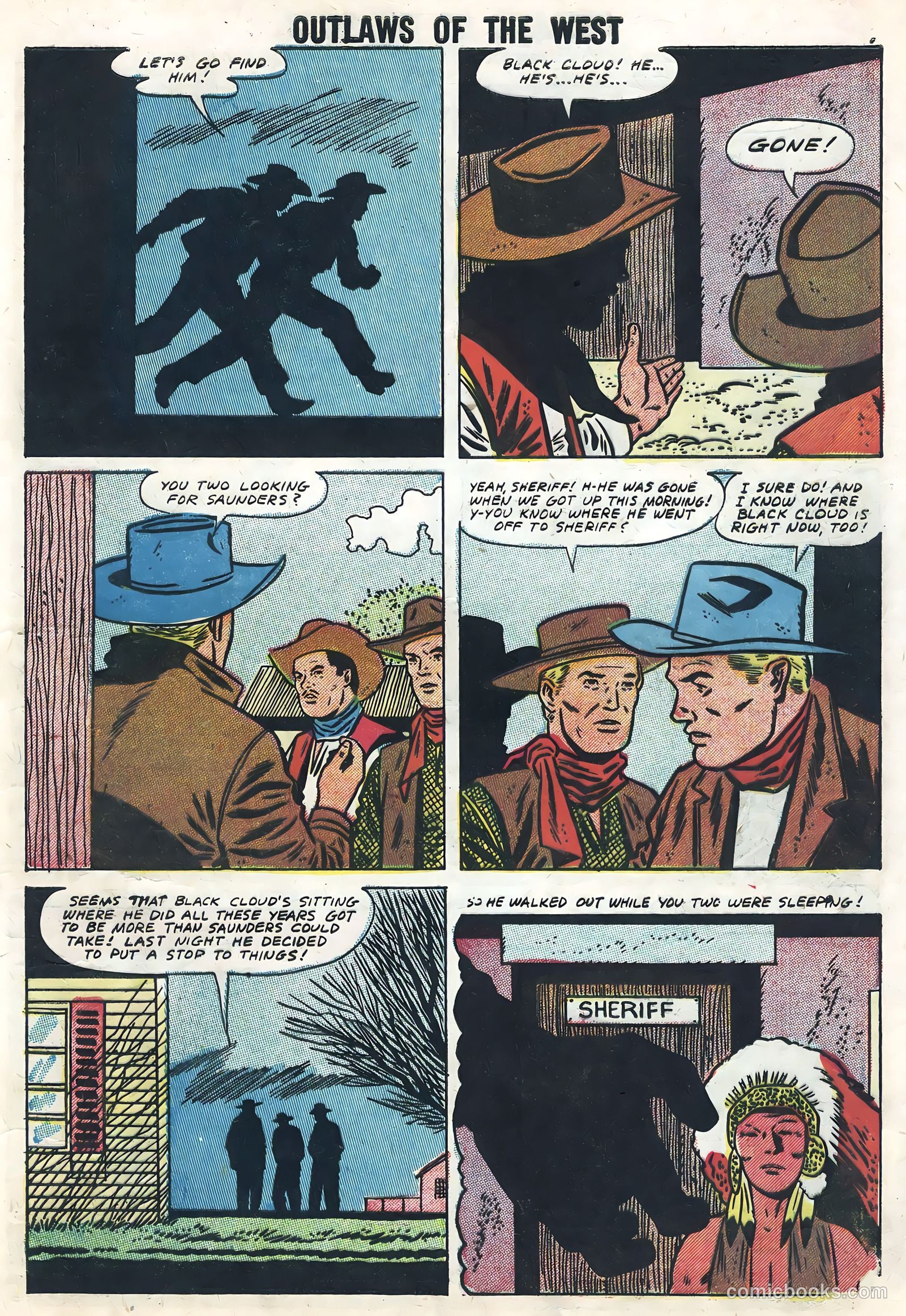 Outlaws of the West #14 (1958) — page 9 of 68