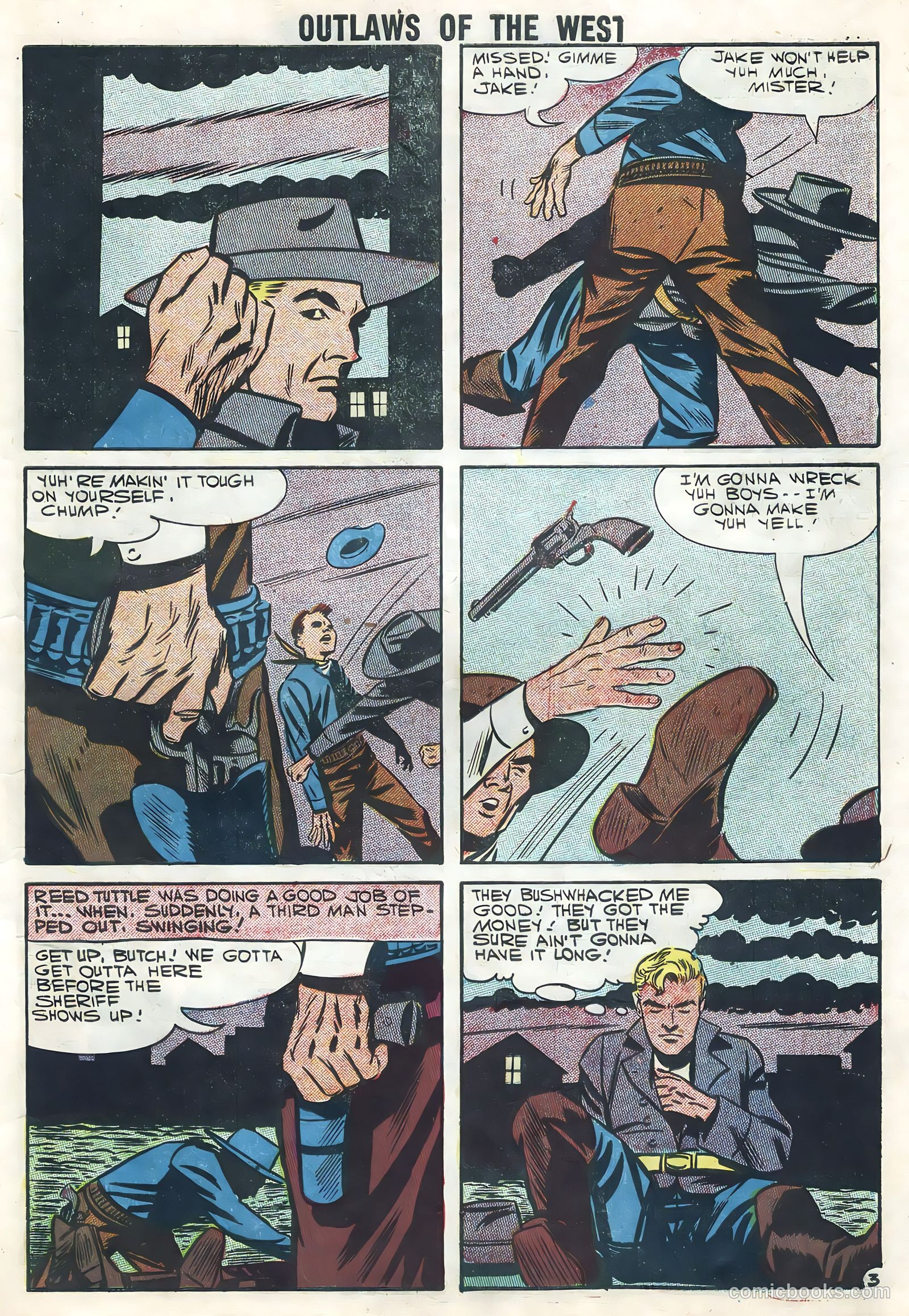Outlaws of the West #14 (1958) — page 13 of 68
