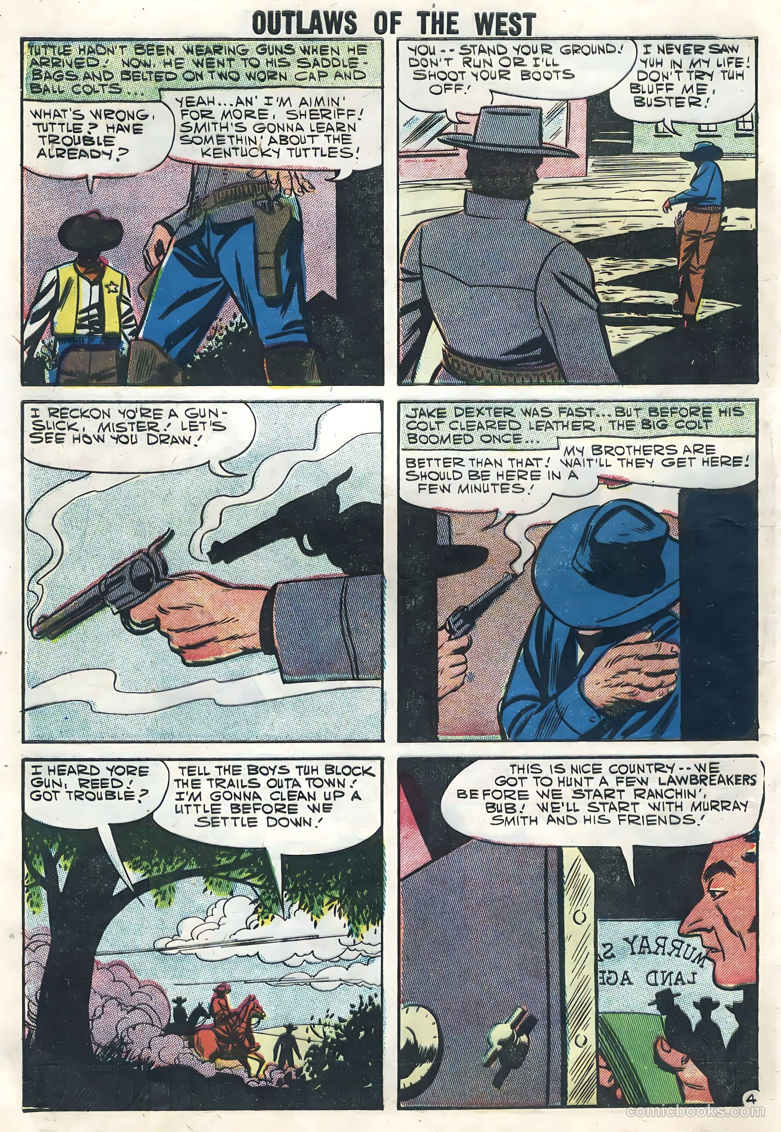 Outlaws of the West #14 (1958) — page 14 of 68