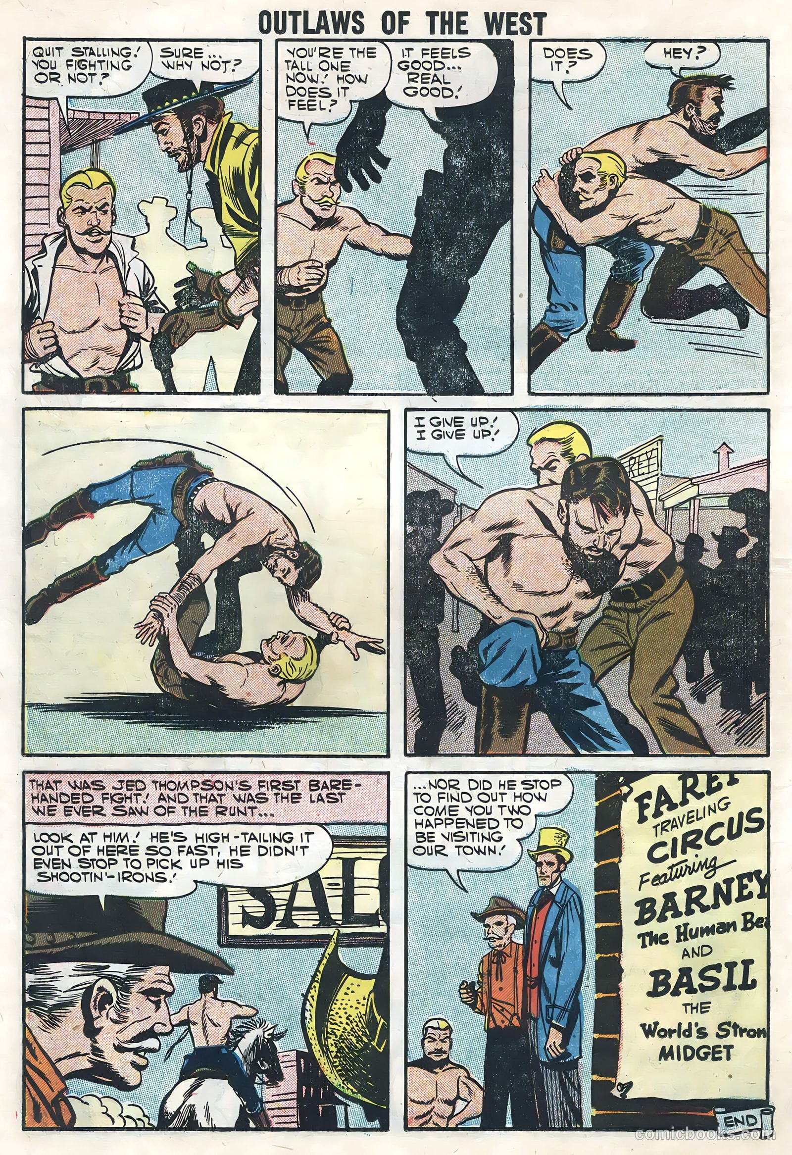 Outlaws of the West #14 (1958) — page 26 of 68