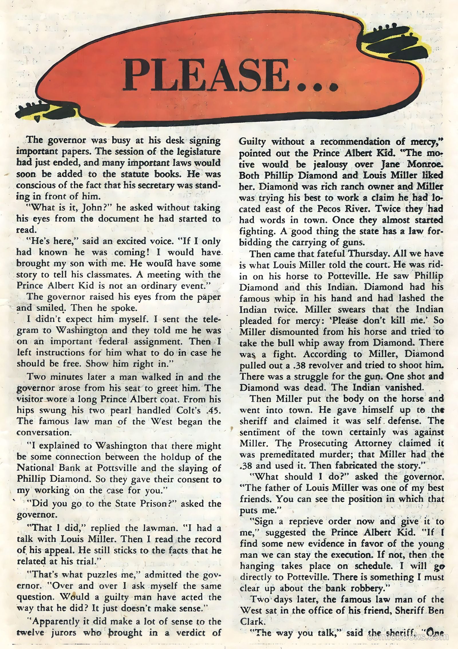 Outlaws of the West #14 (1958) — page 27 of 68