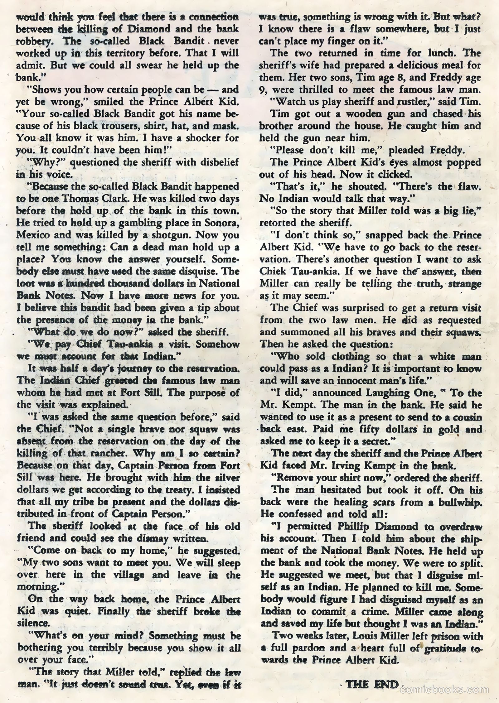 Outlaws of the West #14 (1958) — page 28 of 68