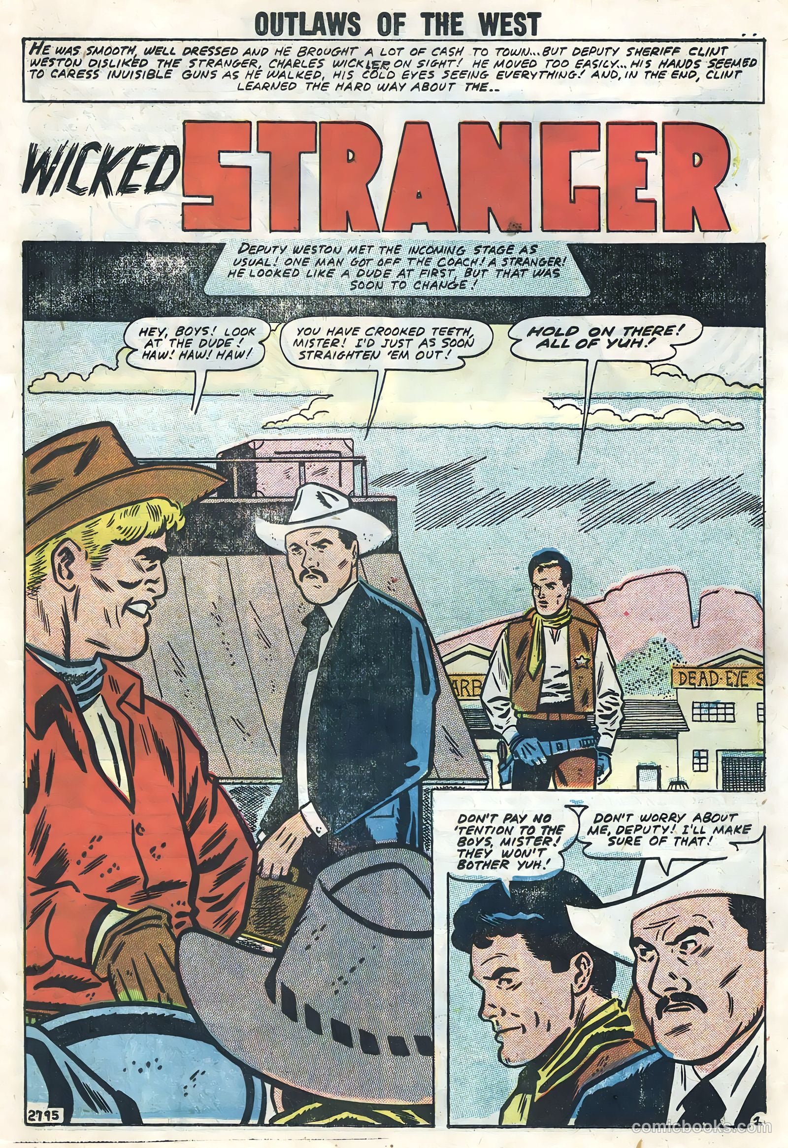 Outlaws of the West #14 (1958) — page 43 of 68