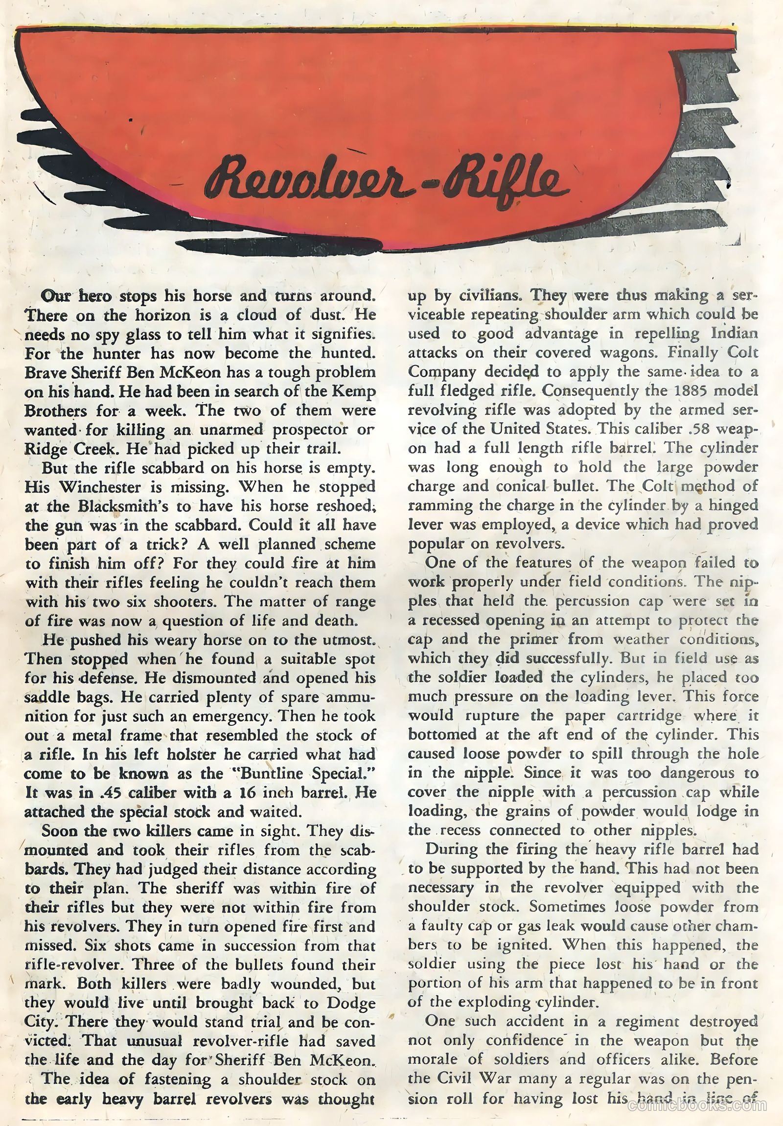Outlaws of the West #14 (1958) — page 51 of 68