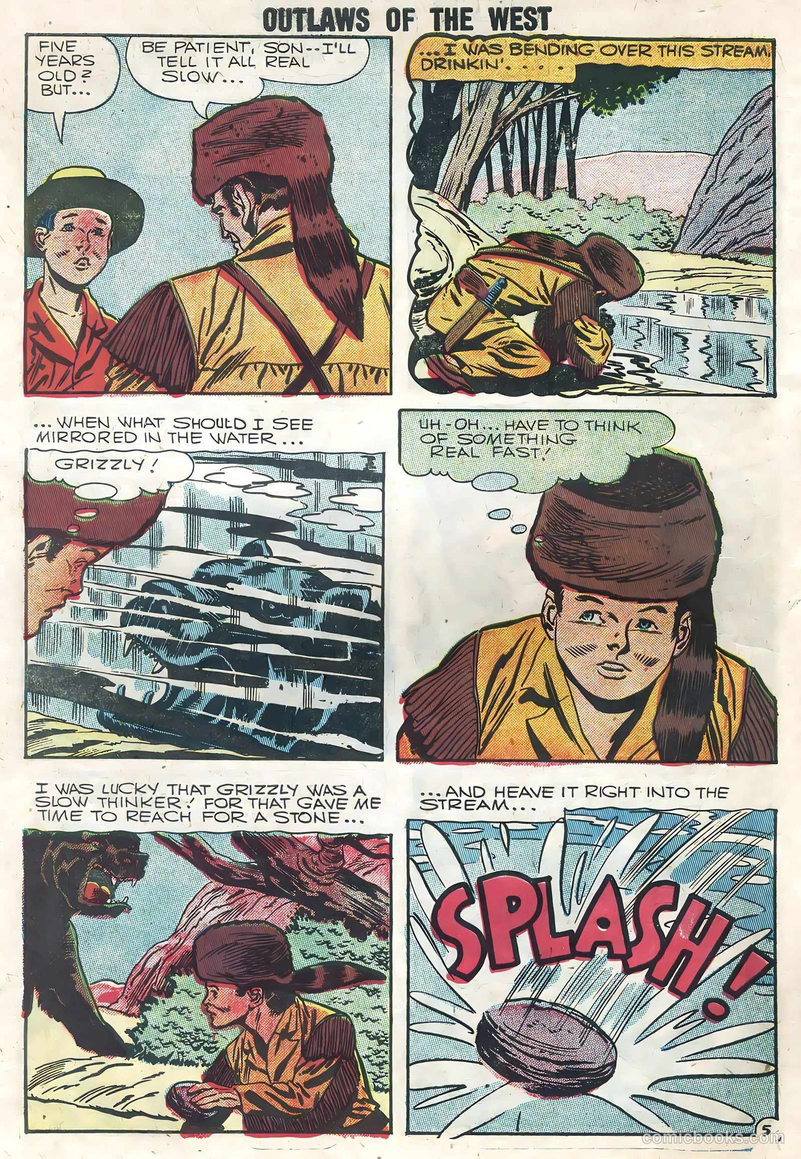 Outlaws of the West #14 (1958) — page 64 of 68