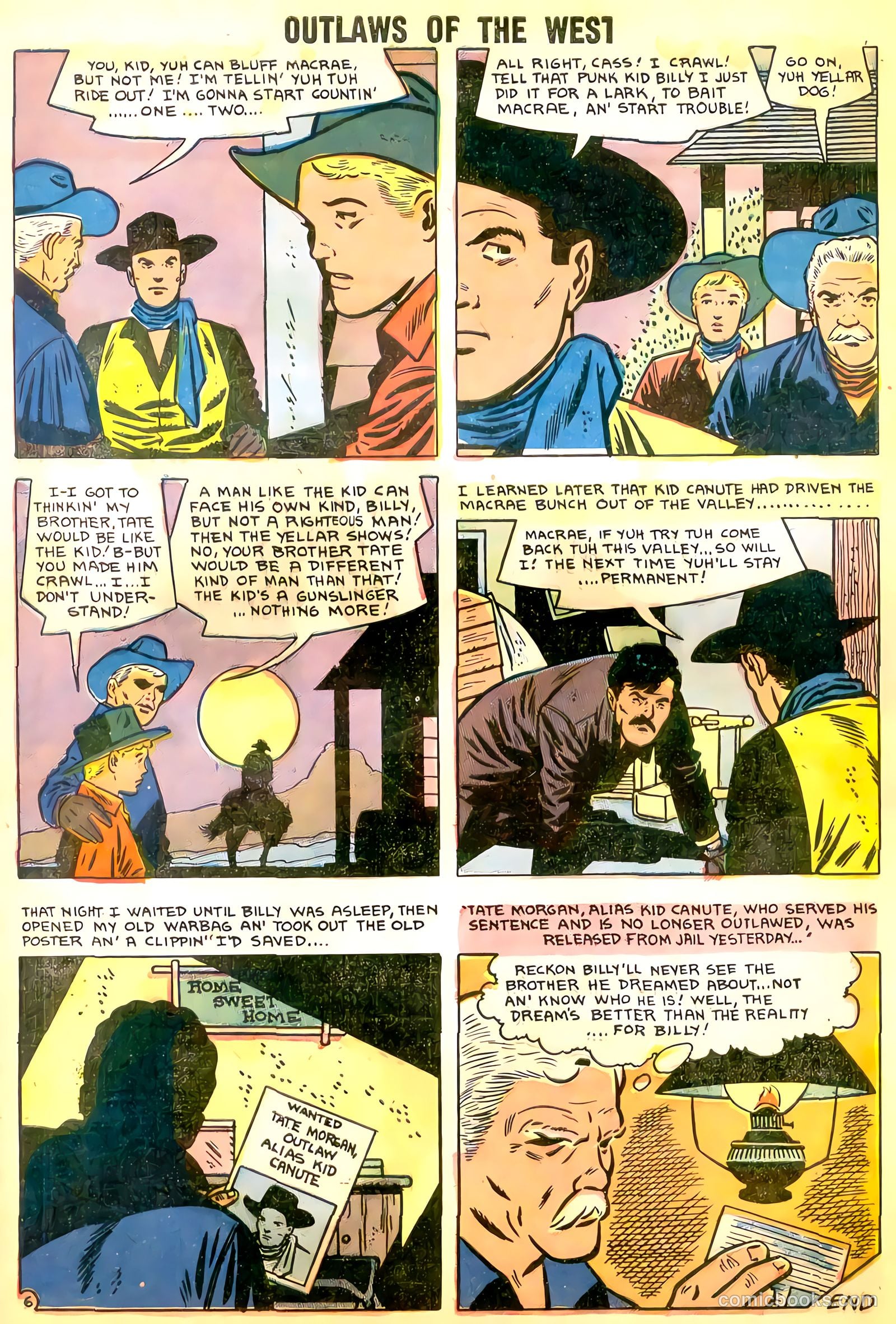 Outlaws of the West #15 (1958) — page 9 of 36