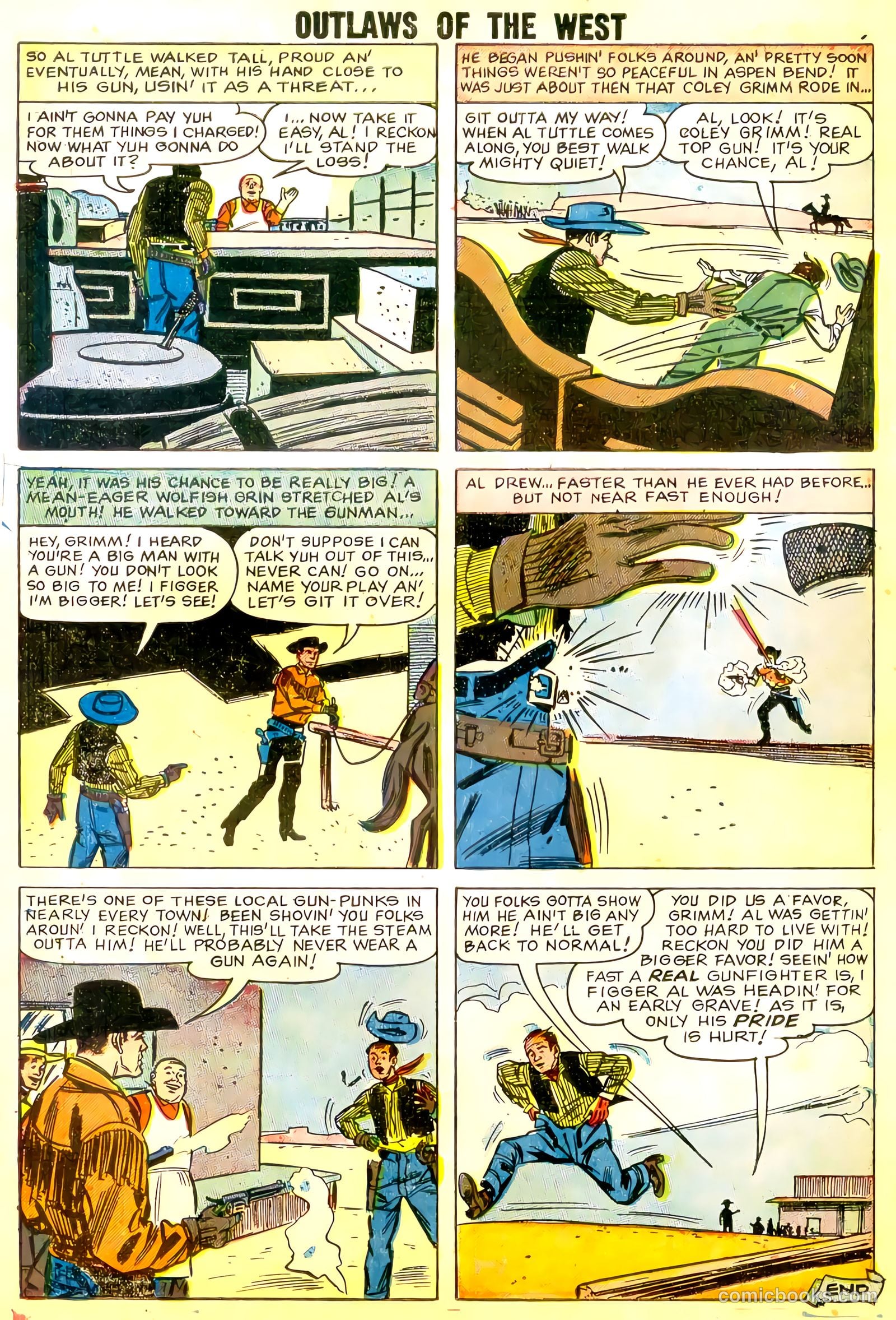 Outlaws of the West #15 (1958) — page 11 of 36