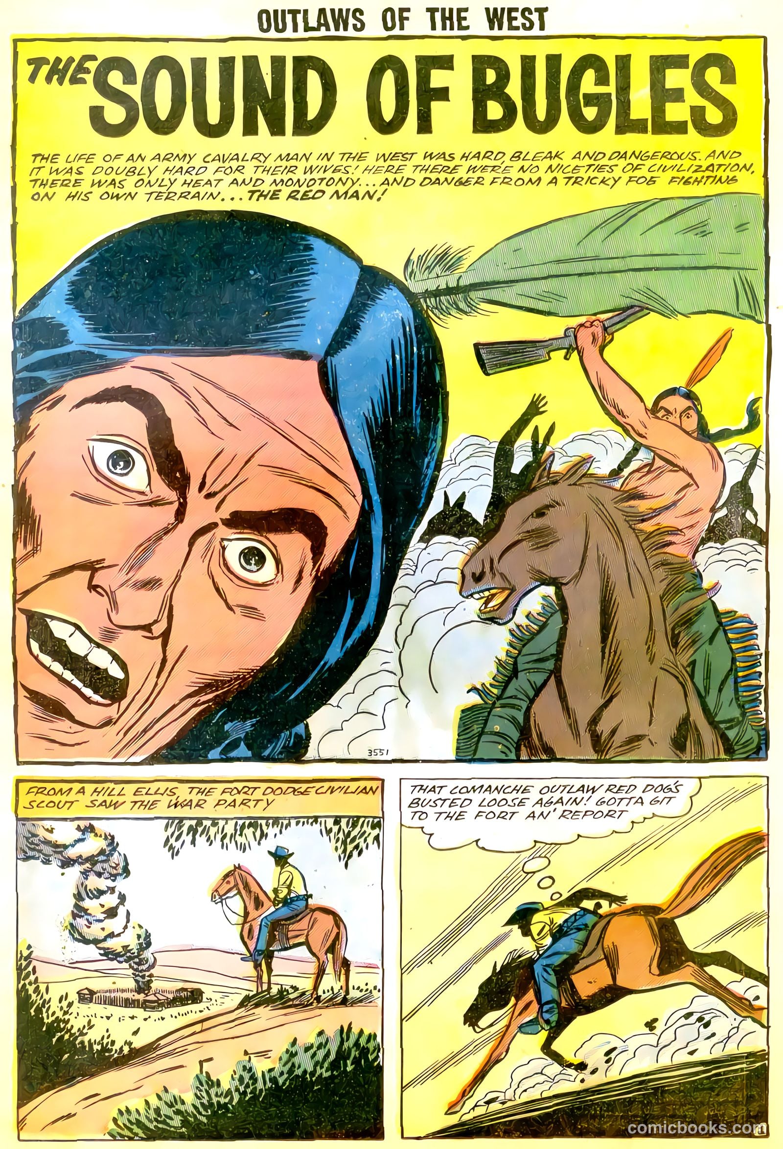 Outlaws of the West #15 (1958) — page 12 of 36