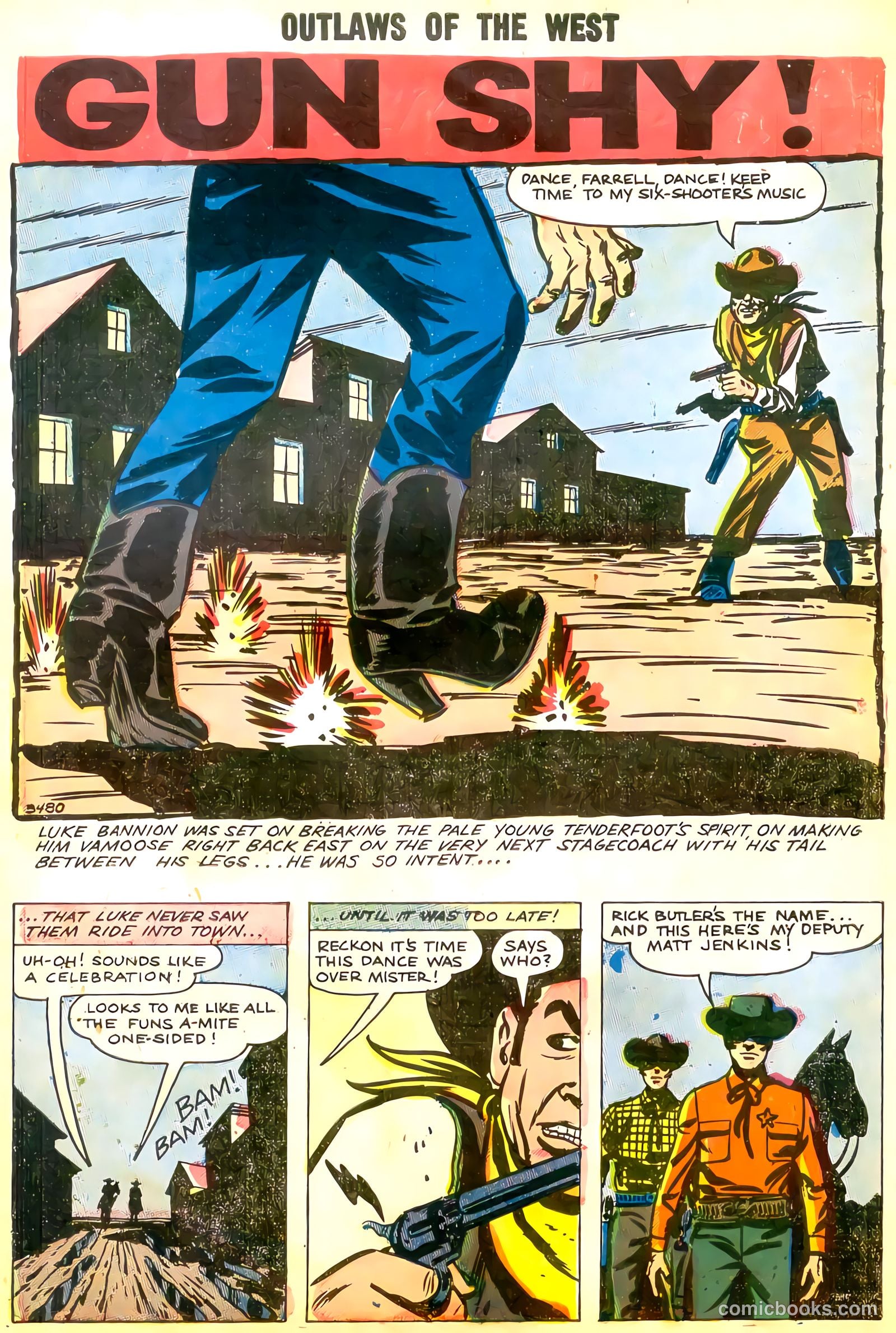 Outlaws of the West #15 (1958) — page 27 of 36