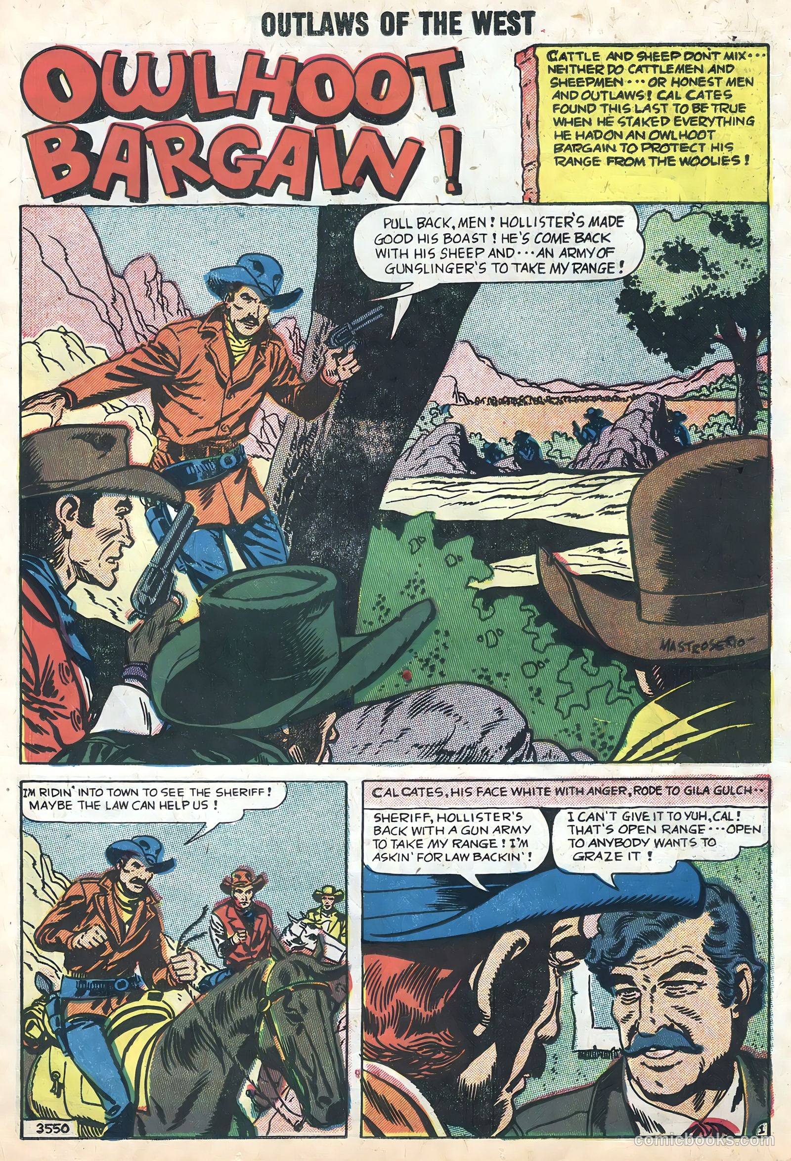 Outlaws of the West #16 (1958) — page 11 of 36