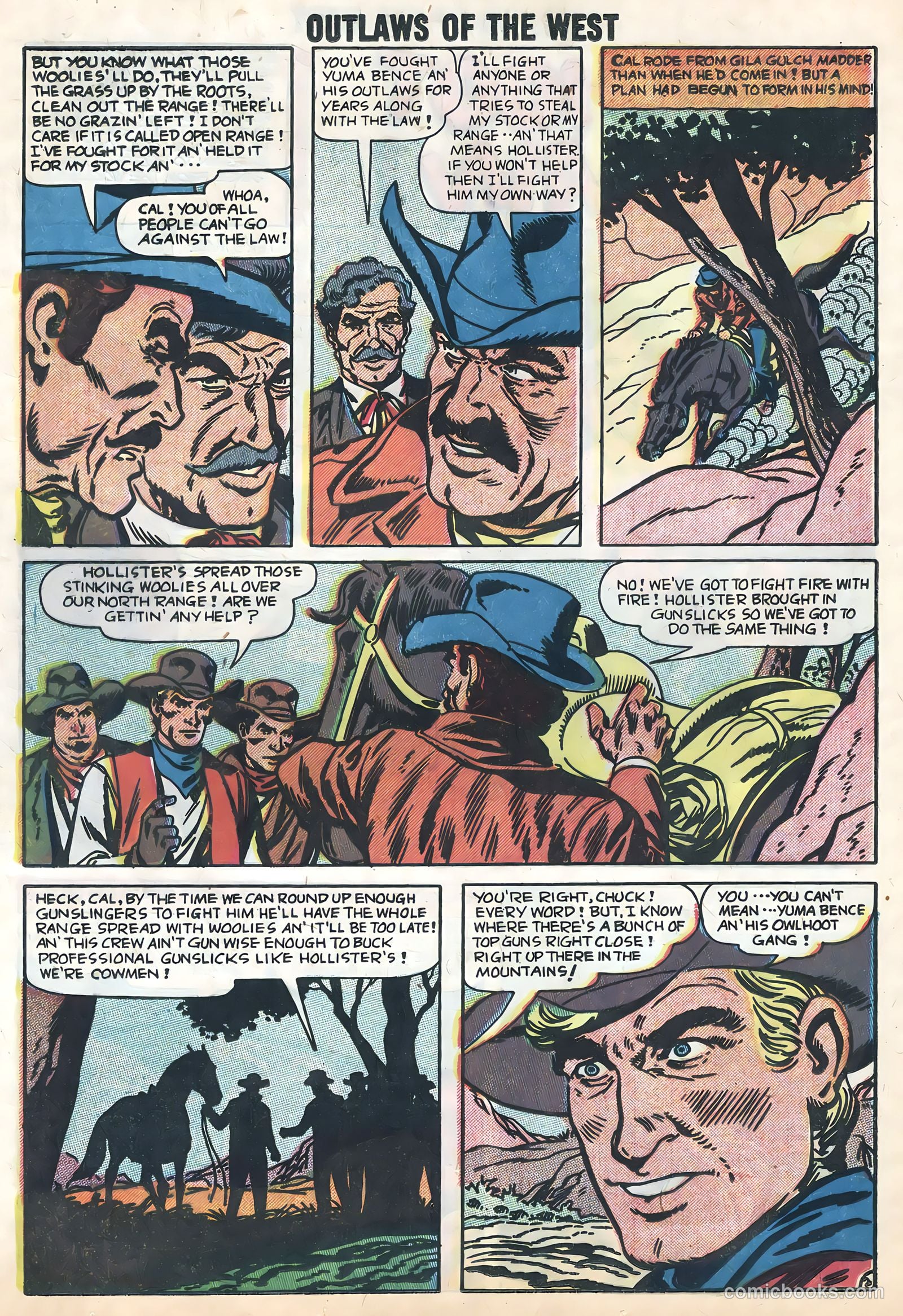 Outlaws of the West #16 (1958) — page 12 of 36