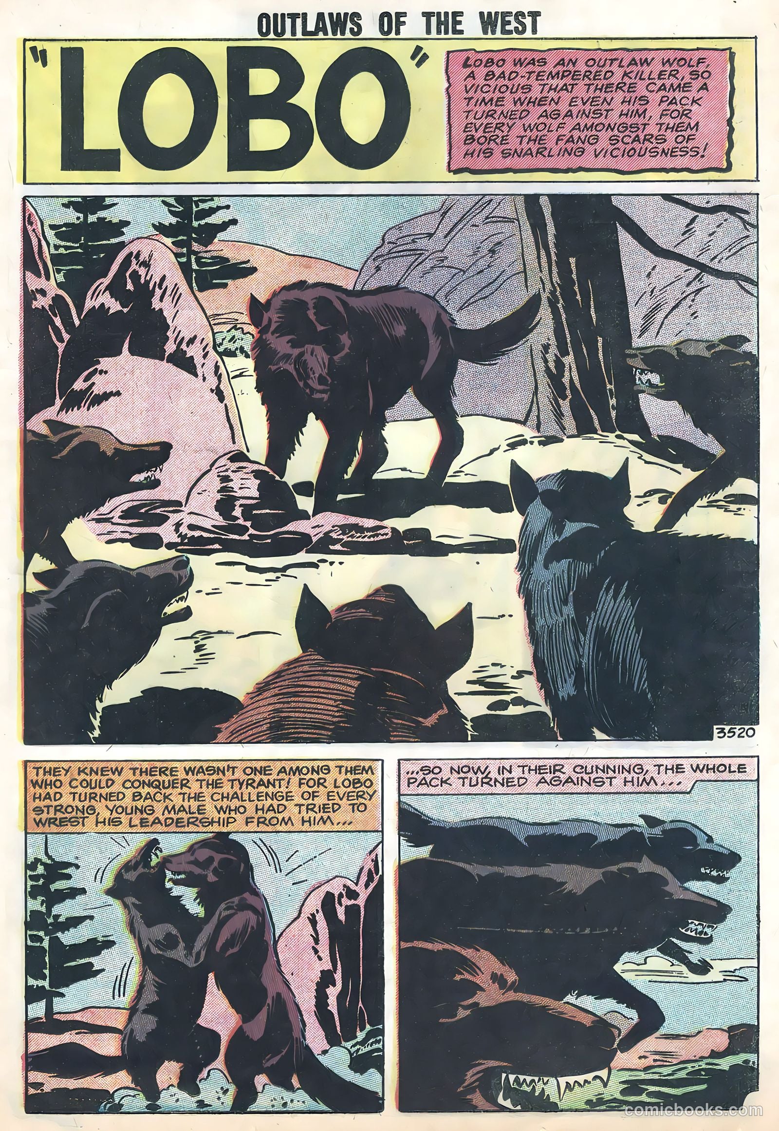 Outlaws of the West #16 (1958) — page 25 of 36