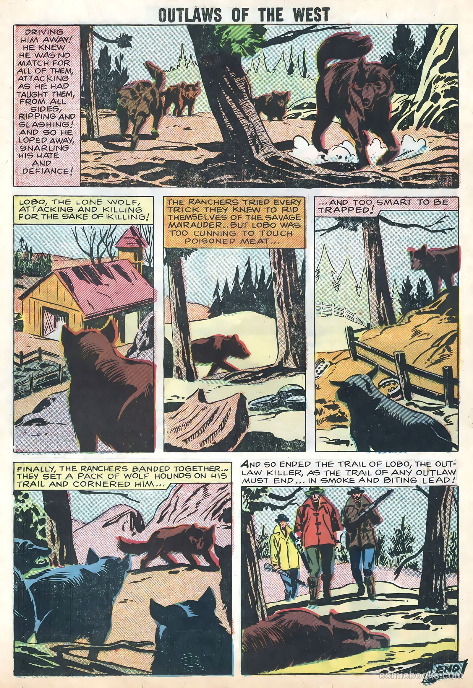 Outlaws of the West #16 (1958) — page 26 of 36